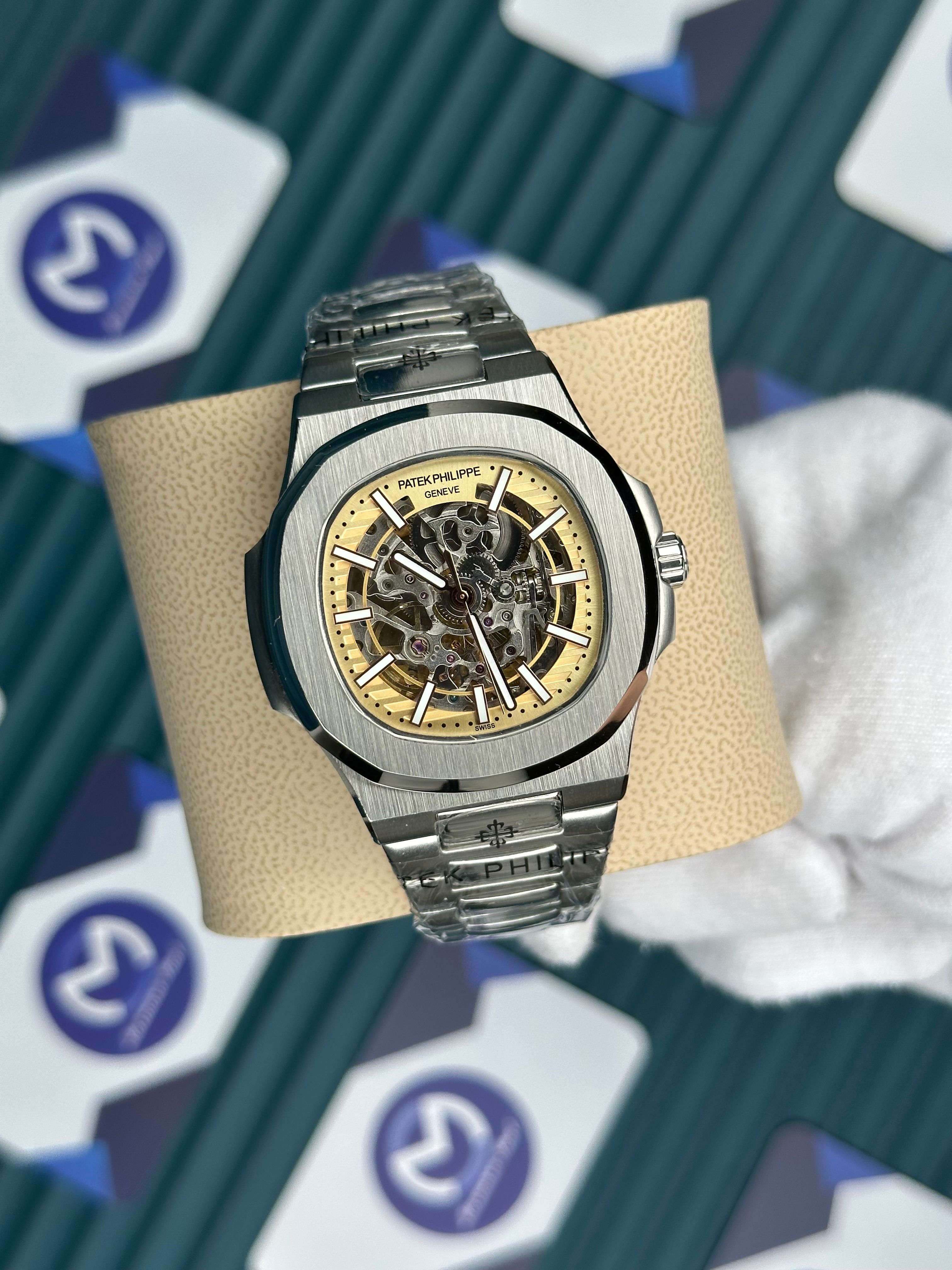 Patek Philiipe İskelet Sarı Kadran