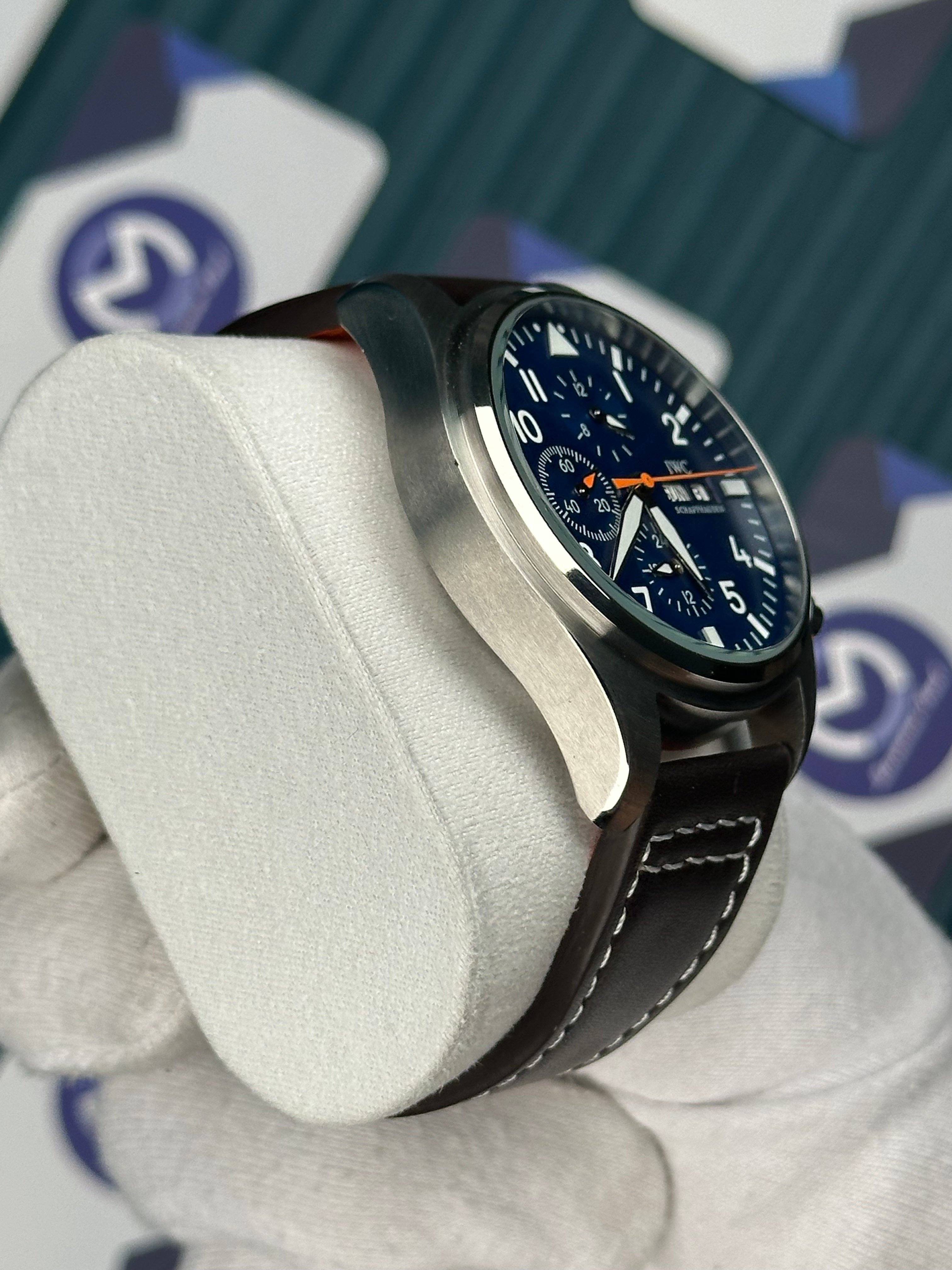 IWC SPECIAL EDITION BLUE ORANGE PILOT'S