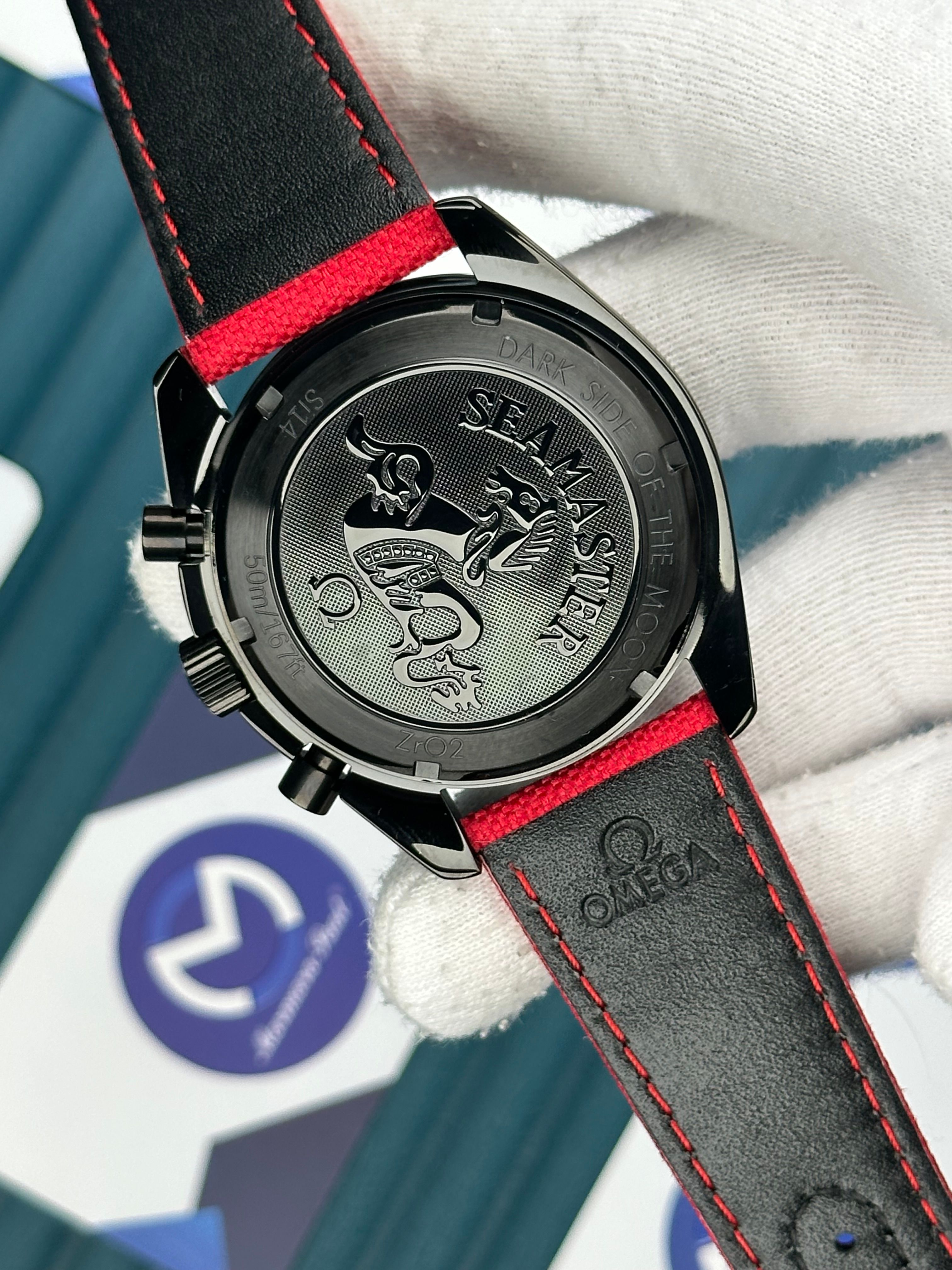Omega Dark Side Vintage Red 