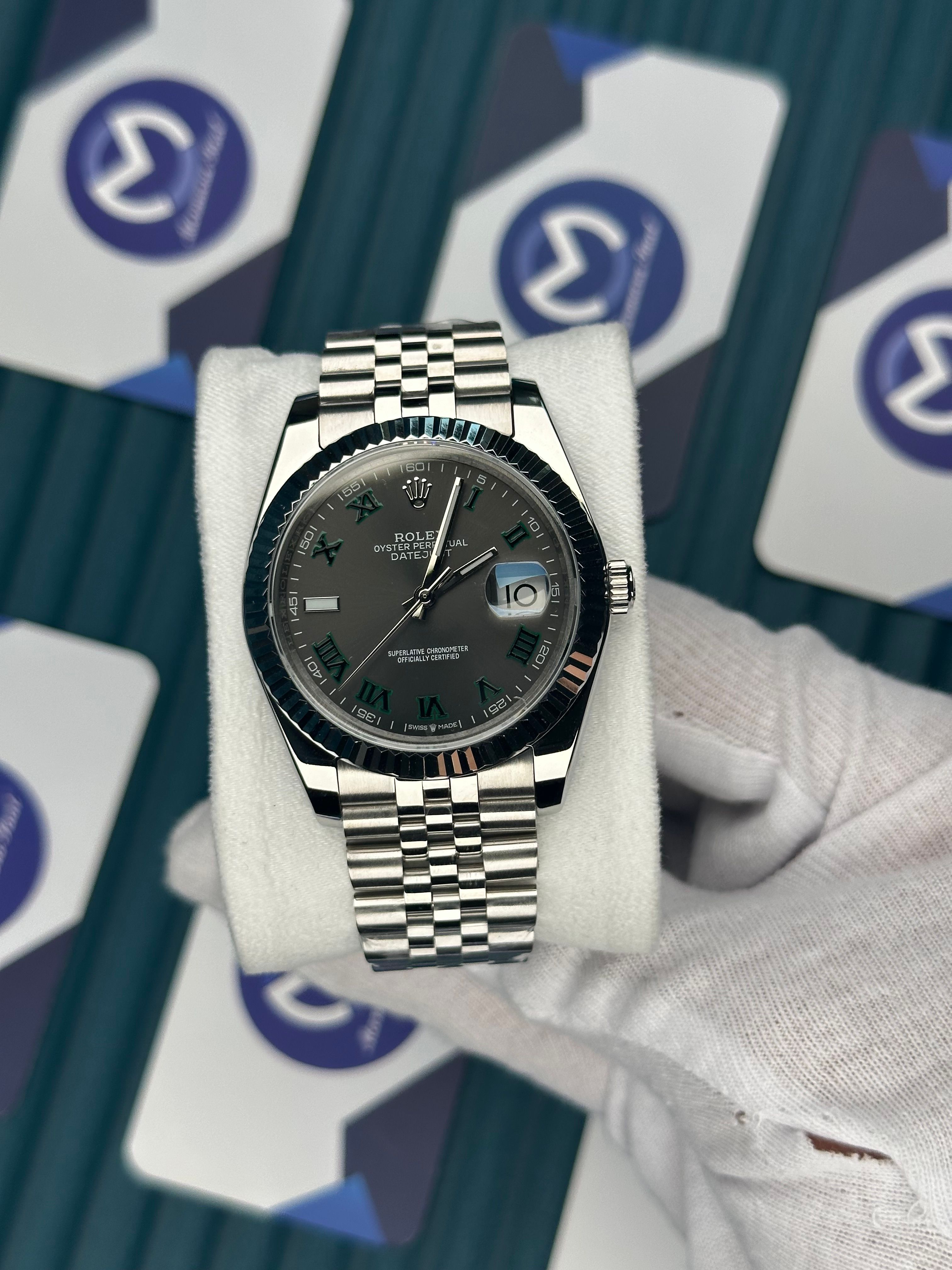 ROLEX DATEJUST WIMBLEDON SILVER JUBILE
