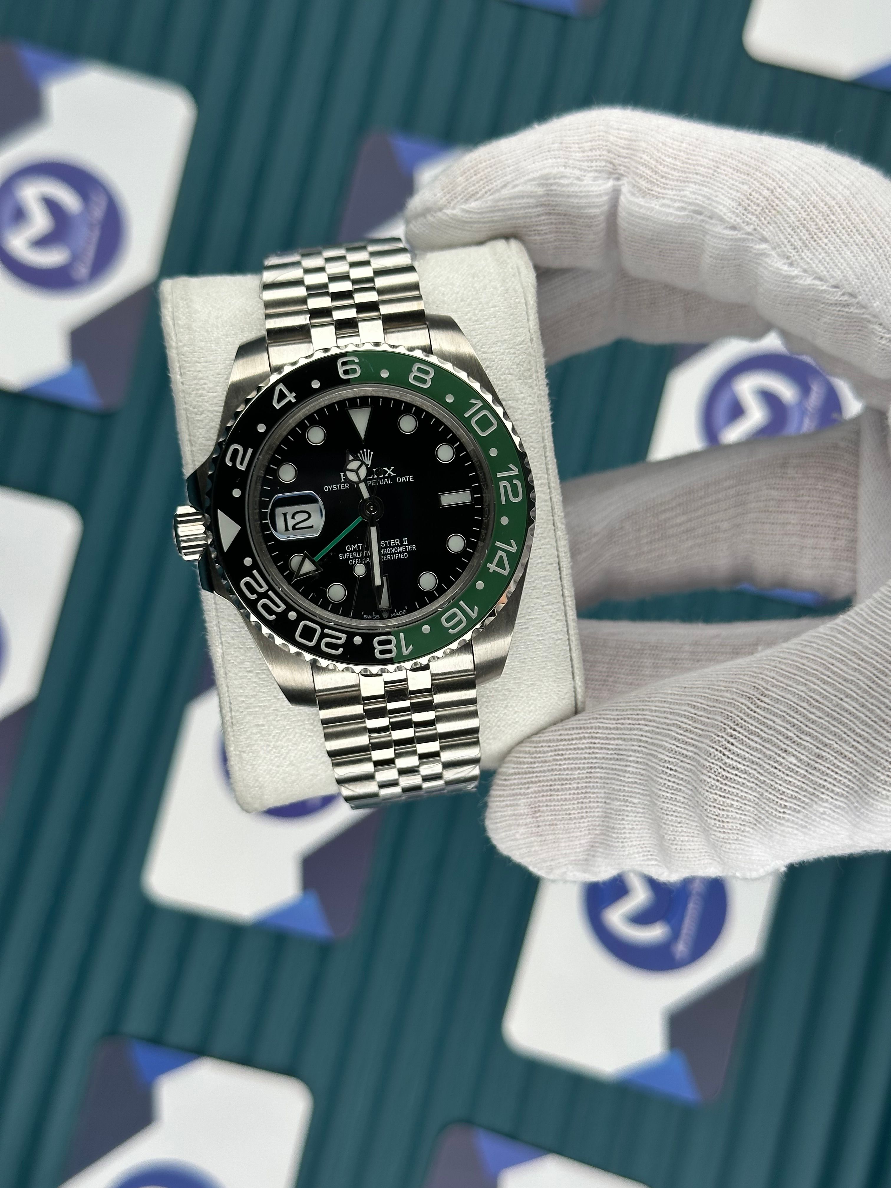 ROLEX GMT MASTER II BLACK DIAL STARBUCKS JUBILE