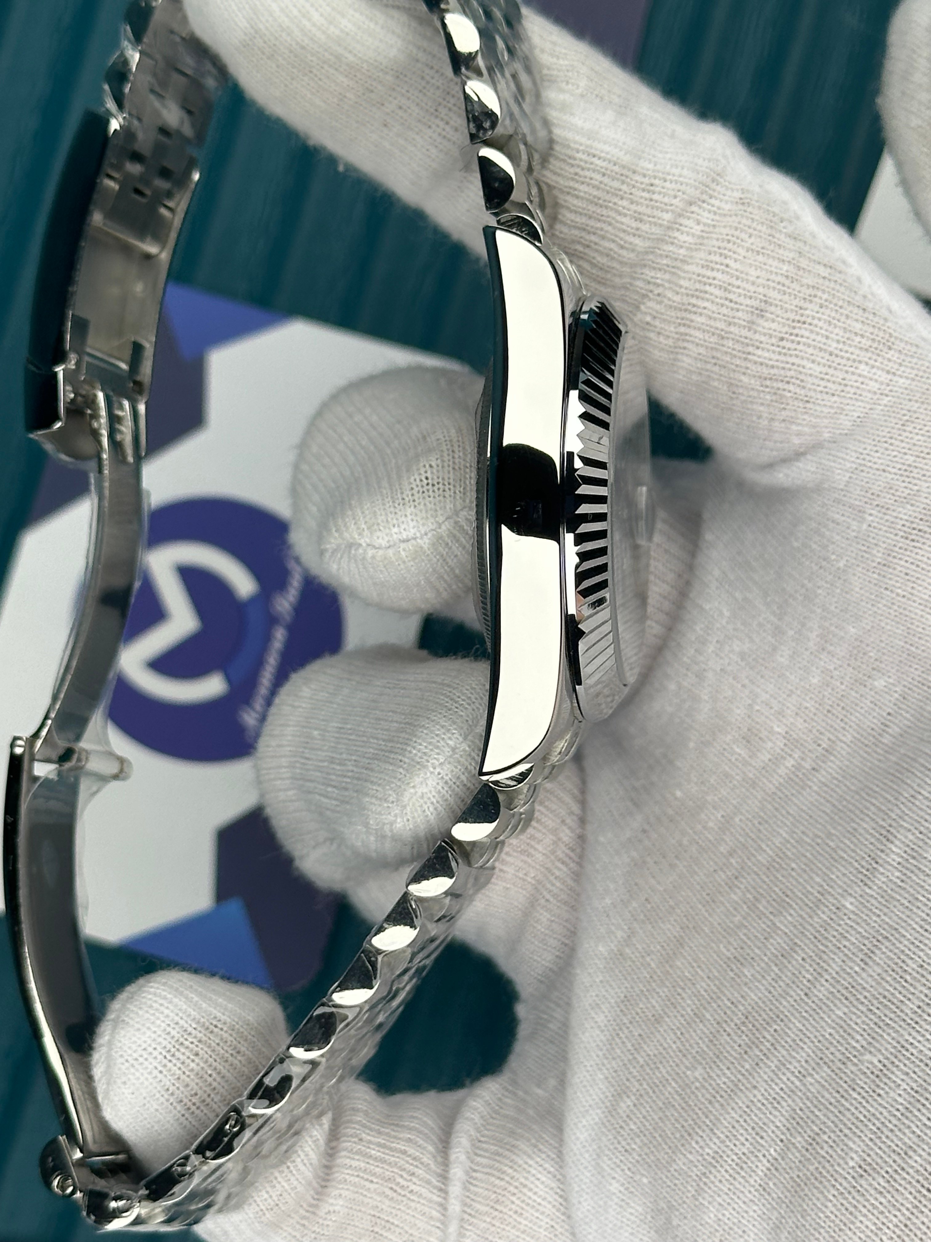 ROLEX SKYDWELLER WHITE DIAL SILVER JUBILE