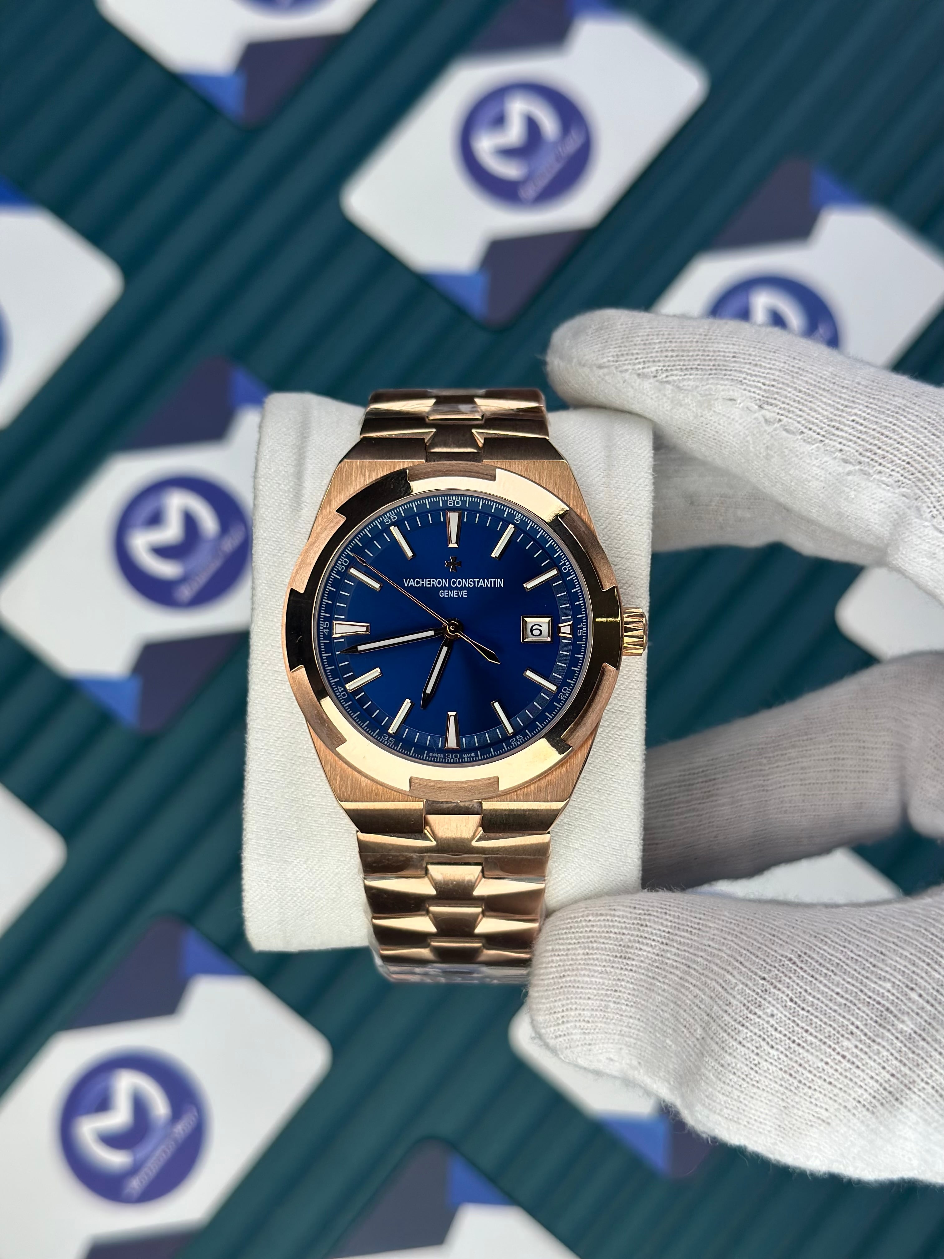 VACHERON CONSTANTIN BLUE OVERSEAS ROSE