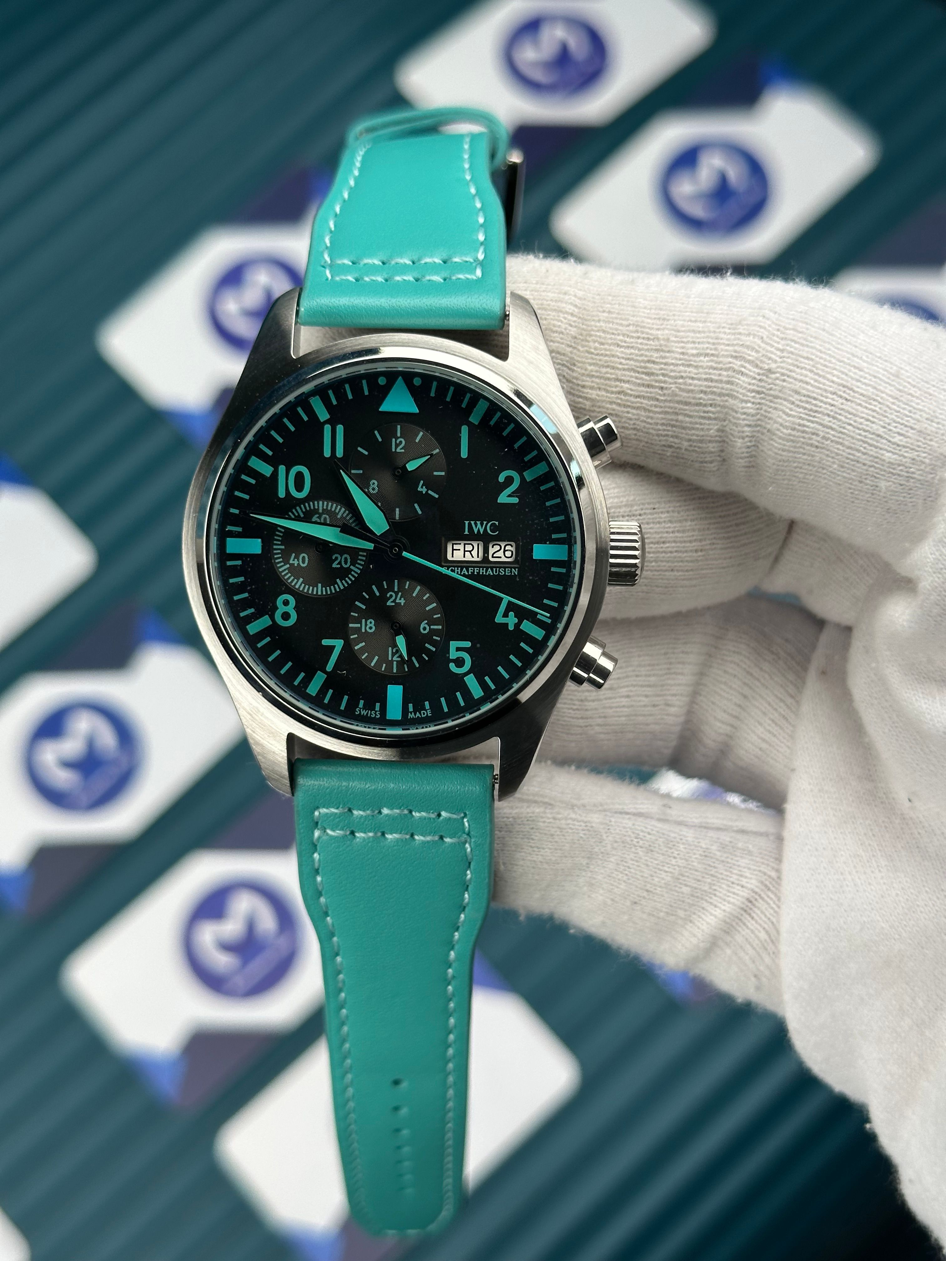 IWC MERCEDES AMG PETRONAS TURQUOISE