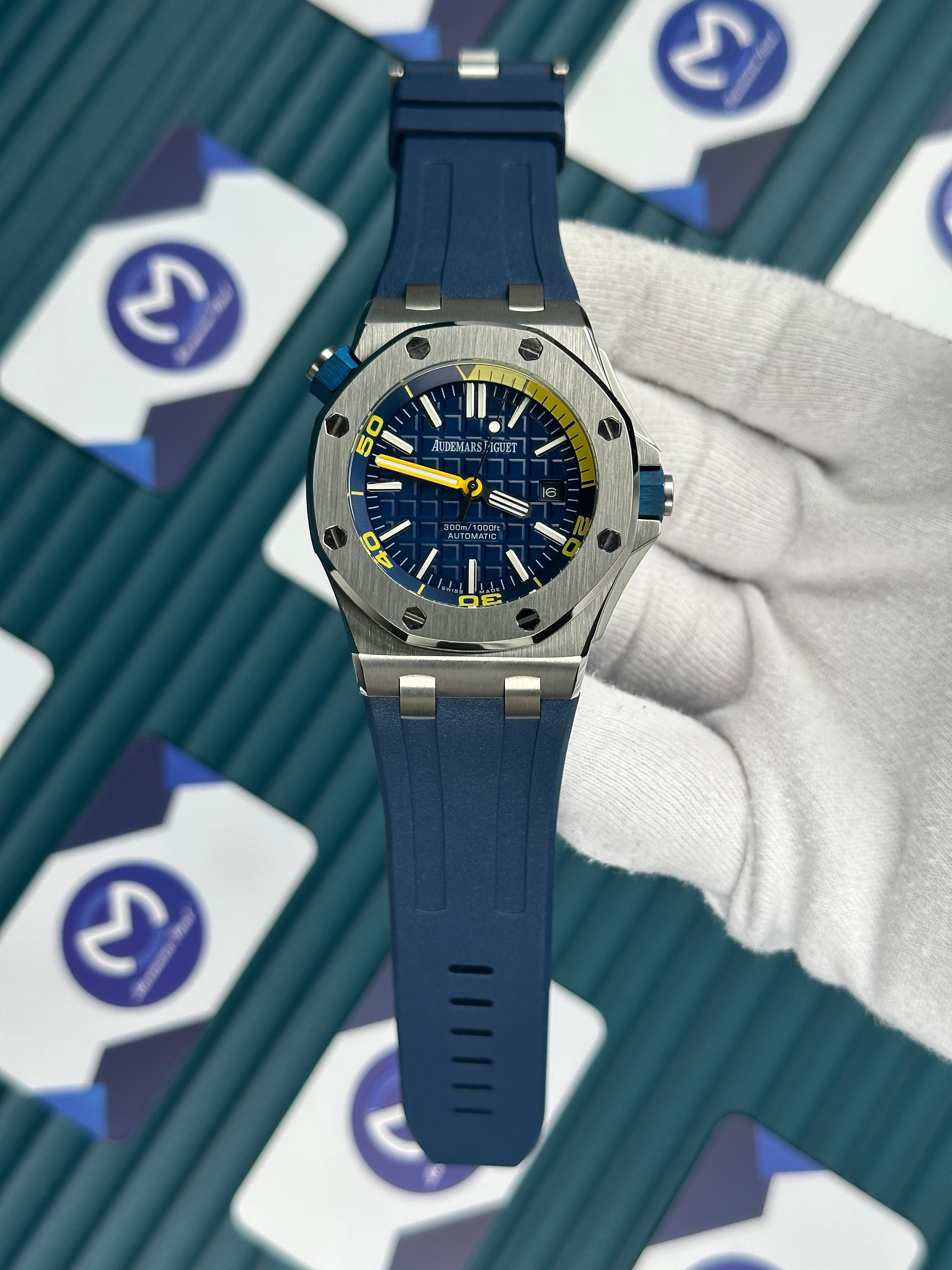 Audemars Piguet Royal Oak Offshore Diver Mavi Kadran Automatic