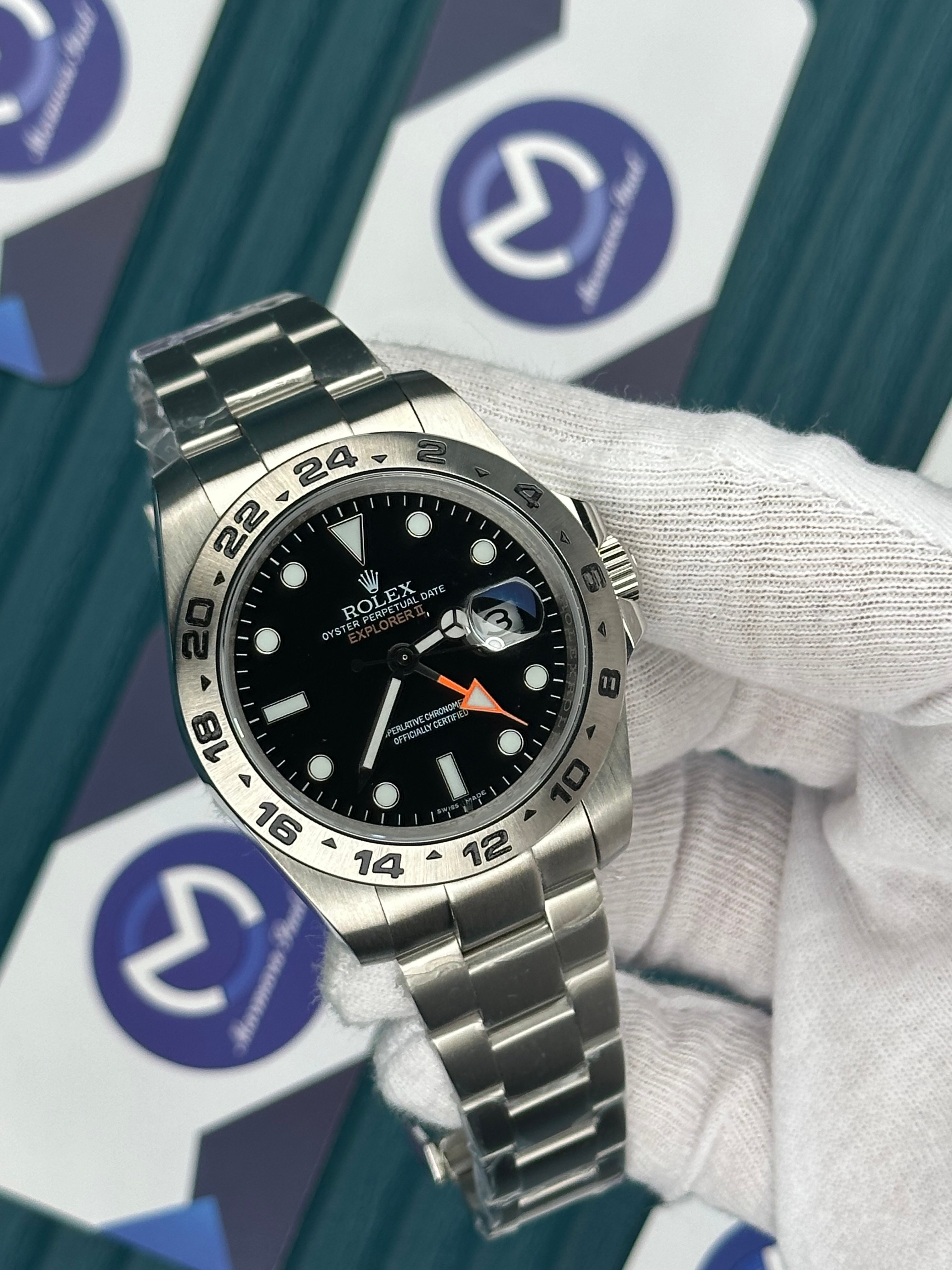 ROLEX EXPLORER 44 MM BLACK DIAL 