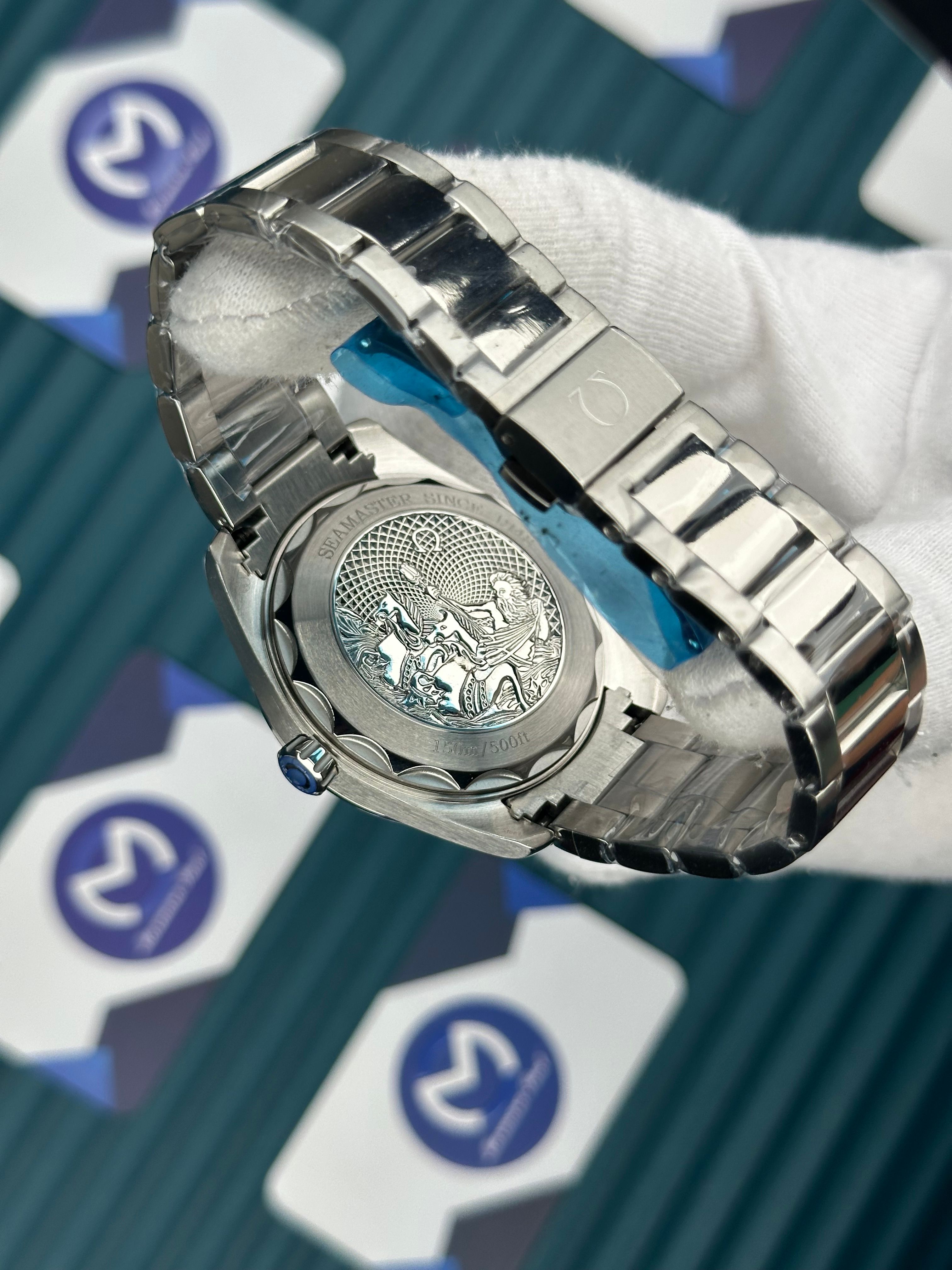 Omega Seamaster Aqua Terra Otomatik Yeni Mavi Kadran