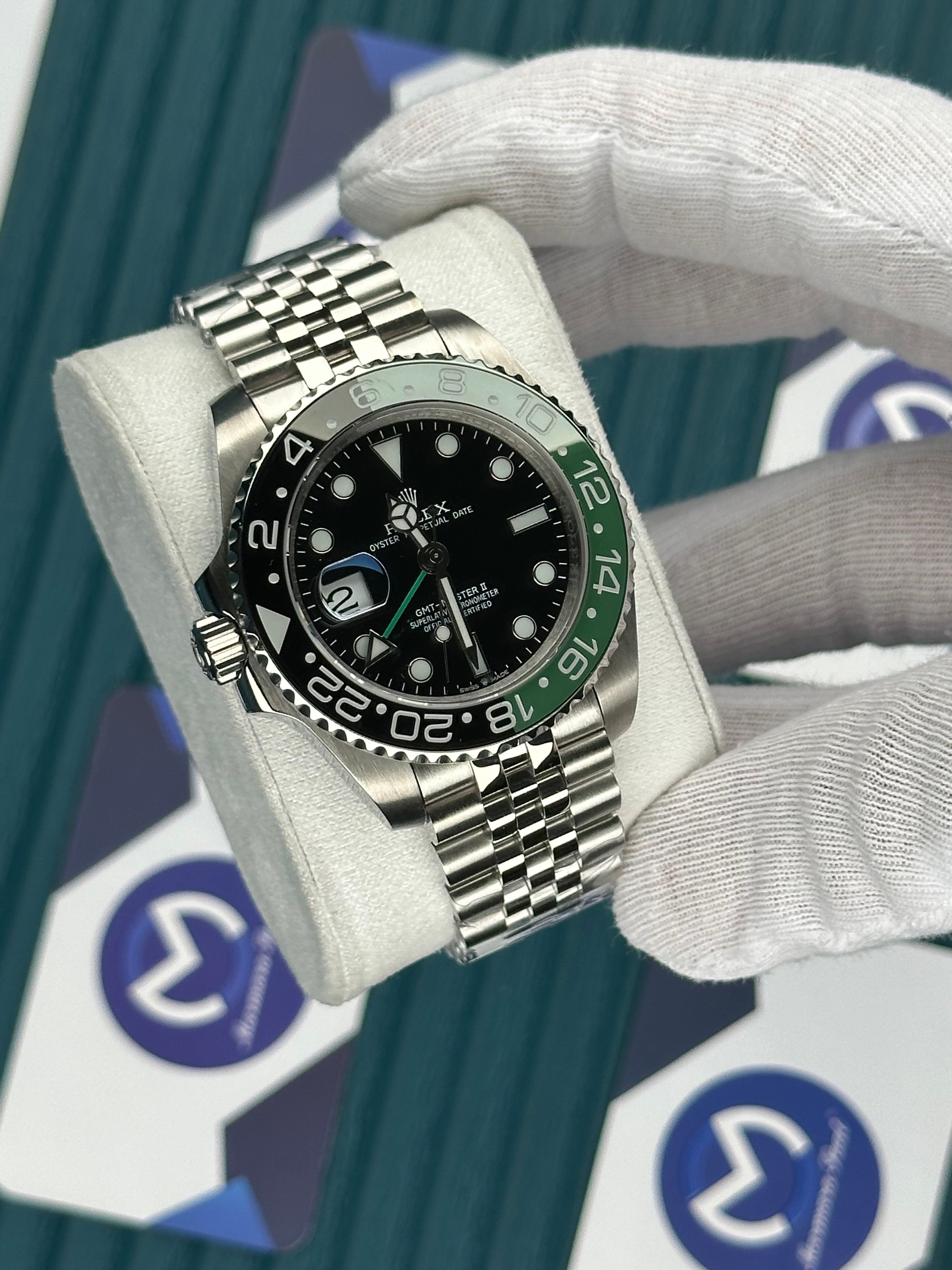 ROLEX GMT MASTER II BLACK DIAL STARBUCKS JUBILE