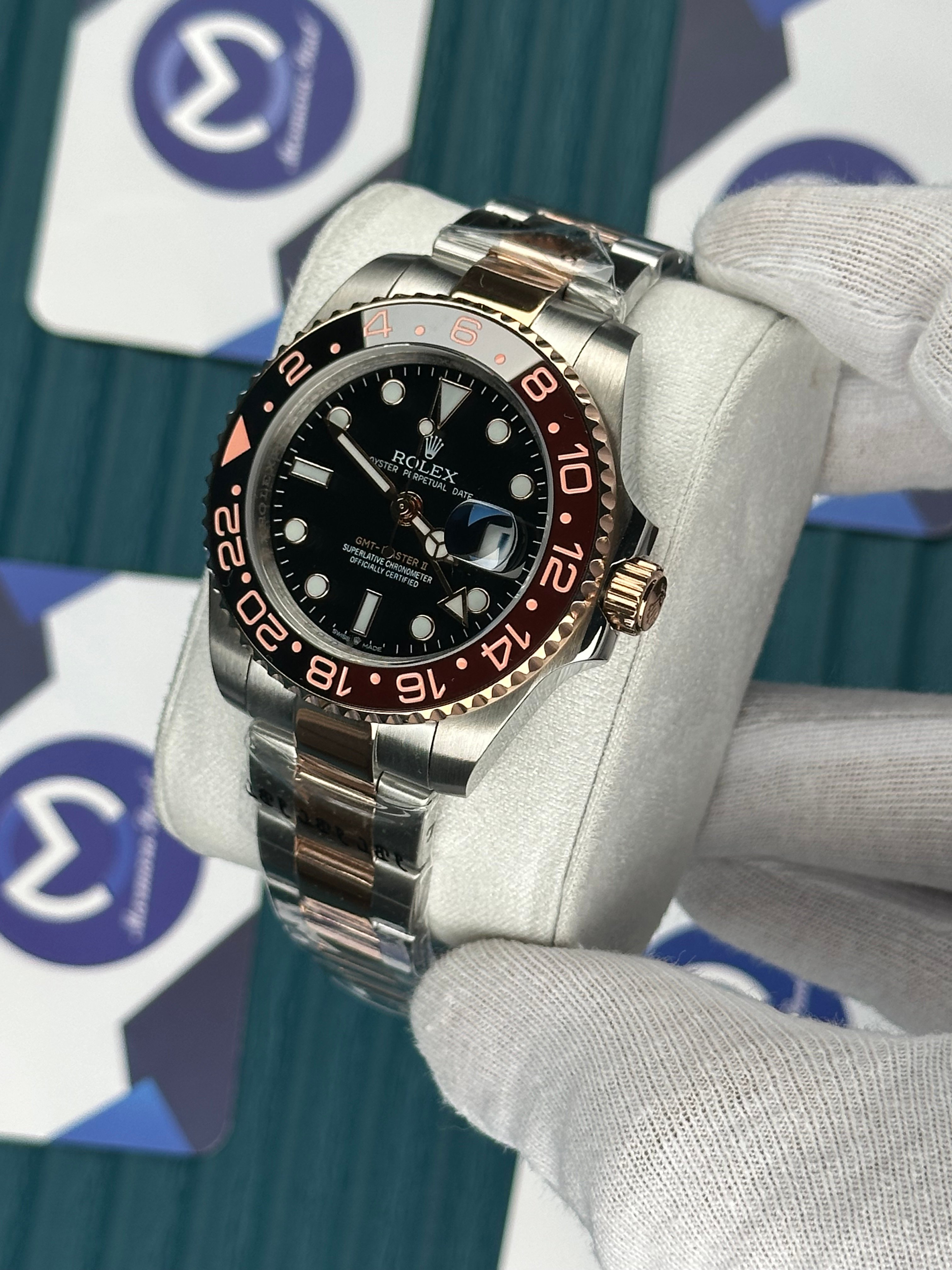 ROLEX GMT MASTER II ROOT BEER 