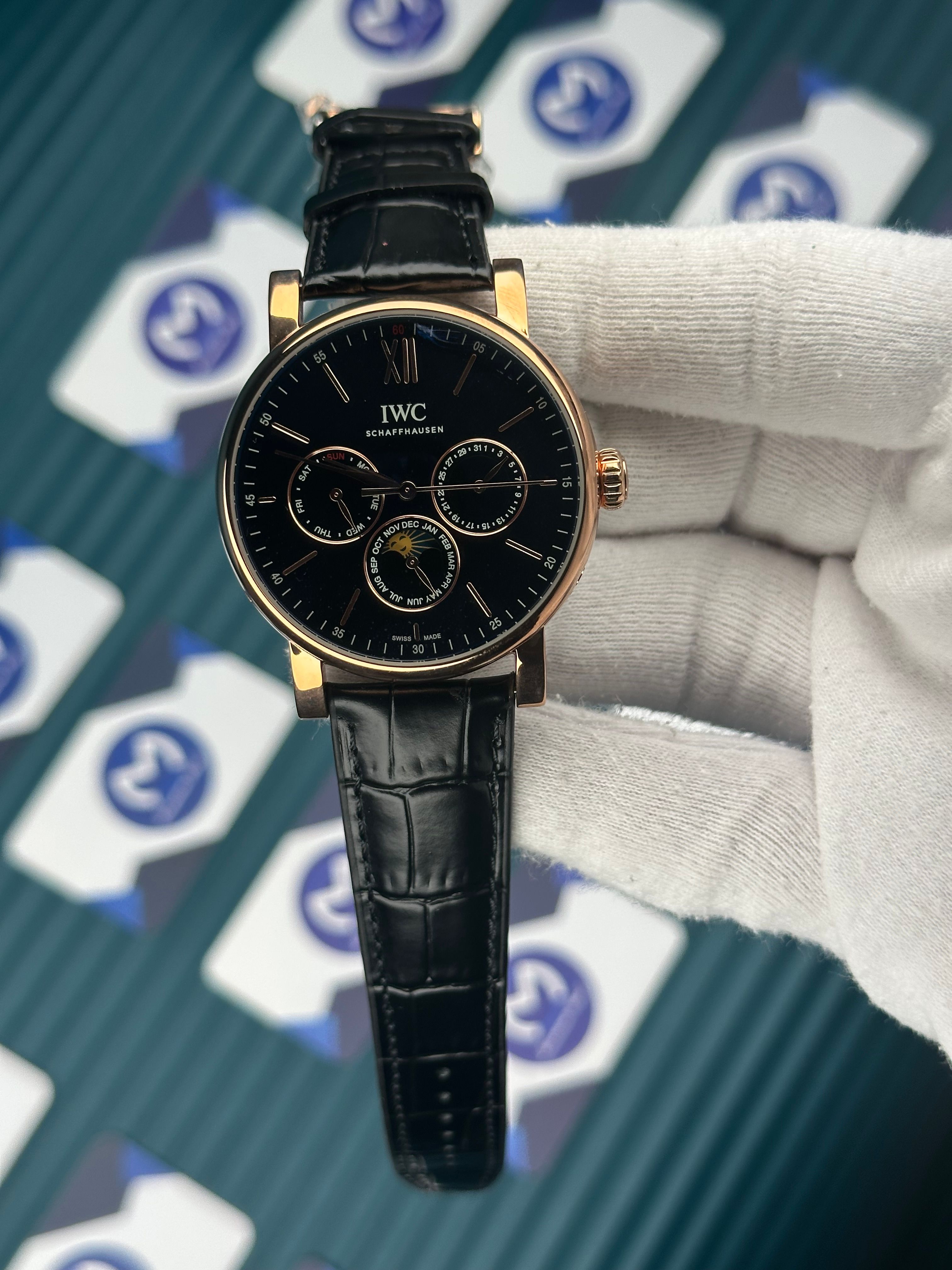 IWC Schaffhausen Chronograph And Moon Automatic