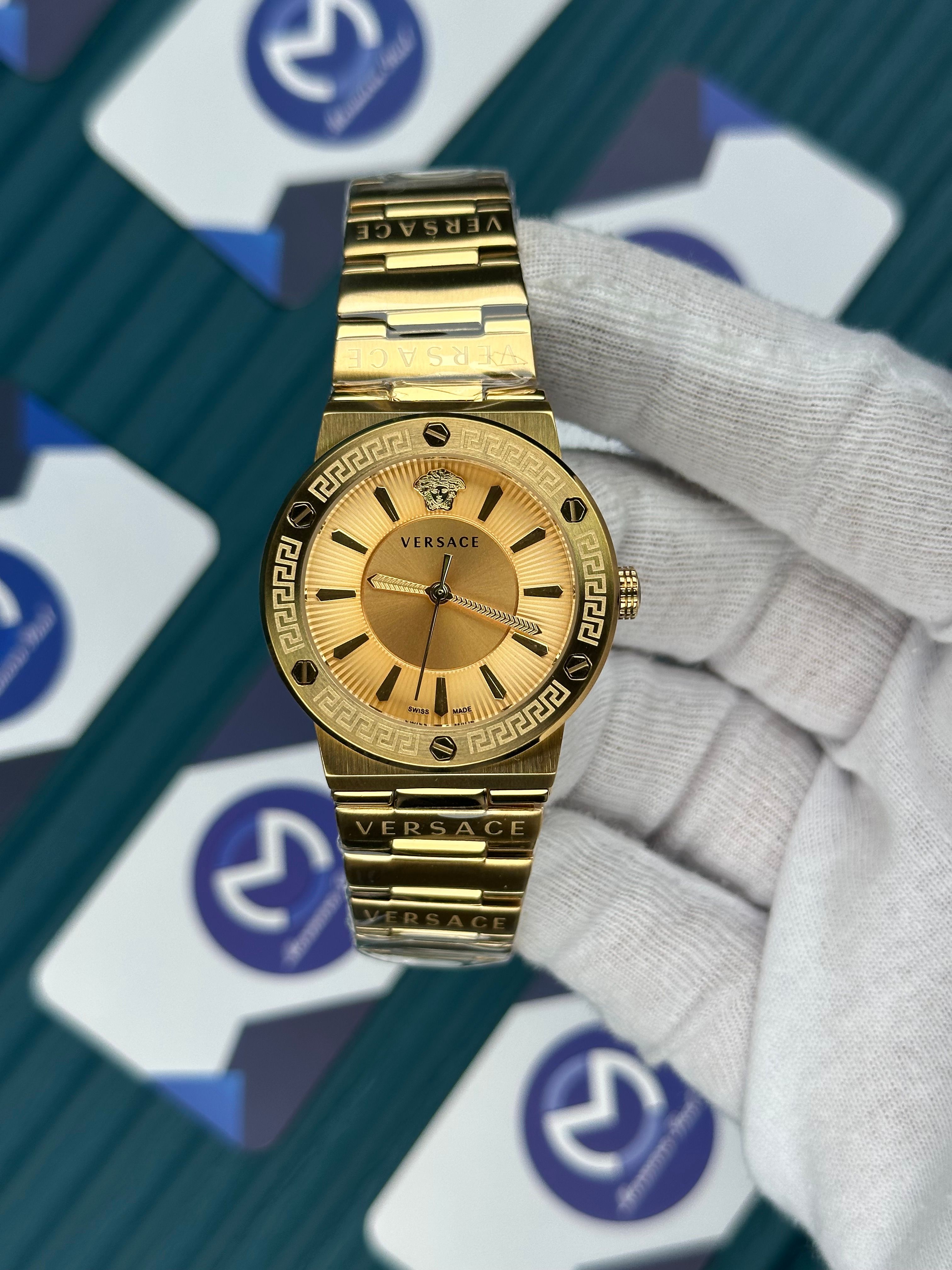 VERSACE 36 GOLD DAIL GOLD CORD