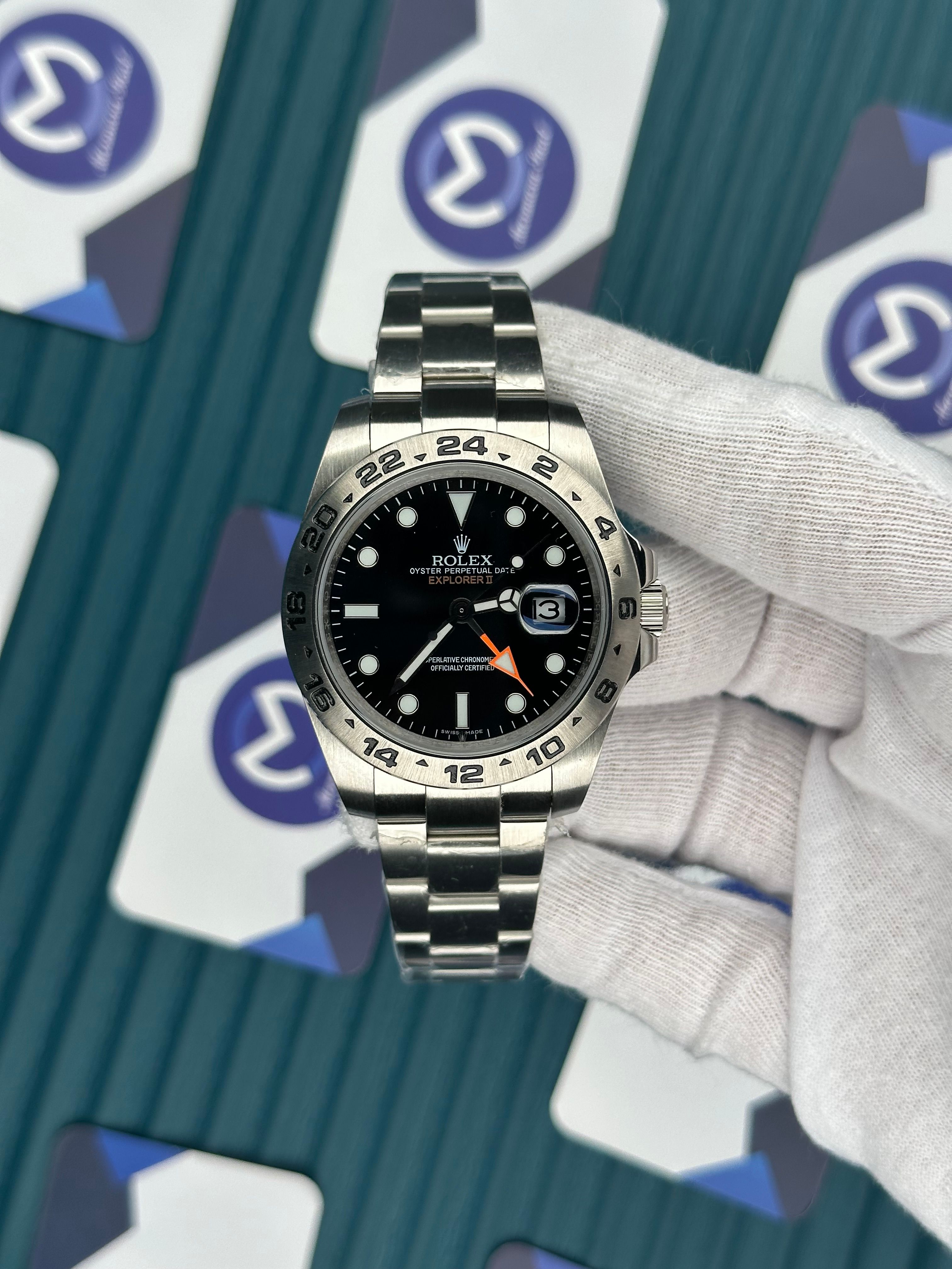ROLEX EXPLORER 44 MM BLACK DIAL 