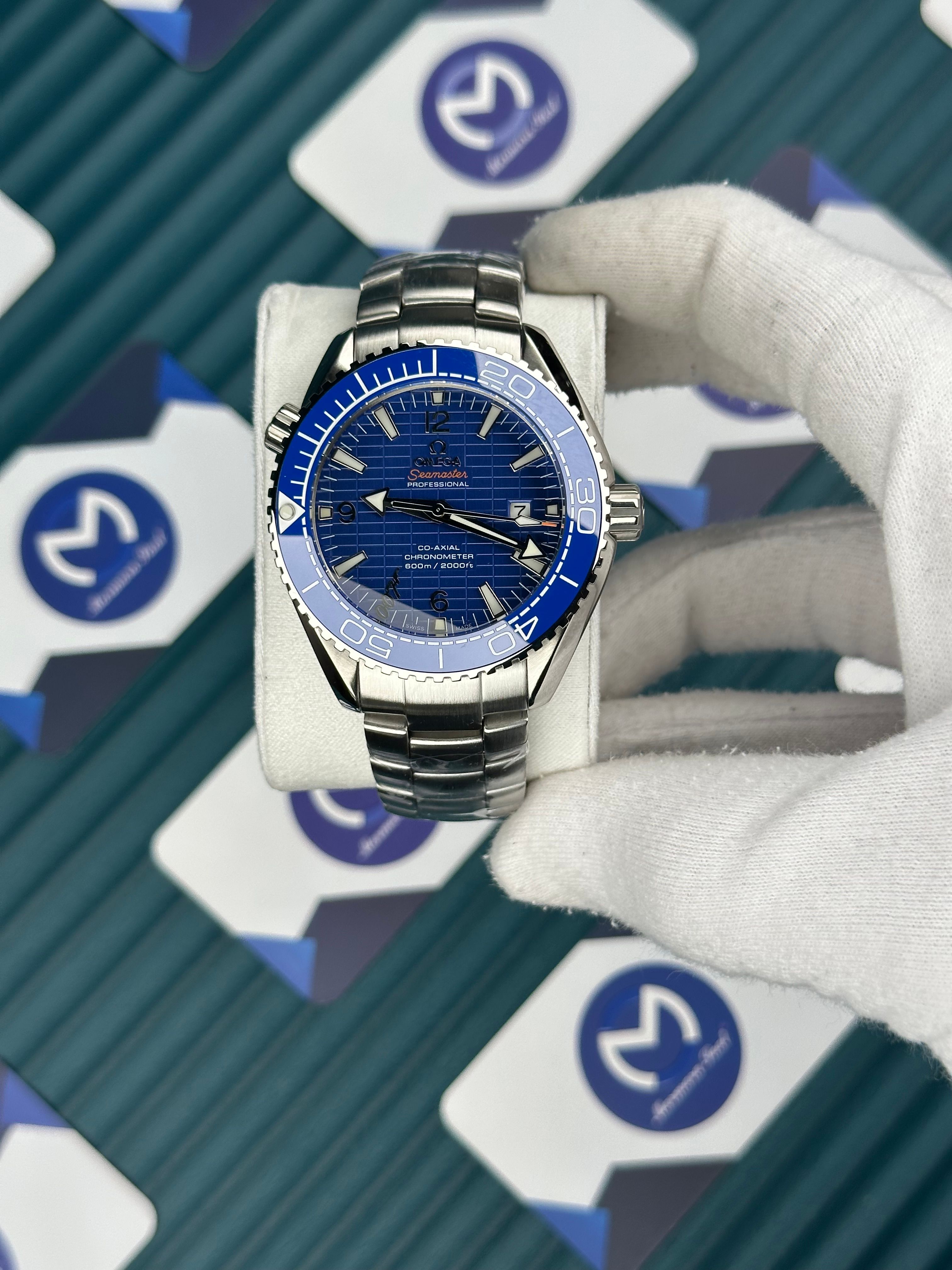 Omega Seamaster James Bond 007 Planet Ocean Mavi 