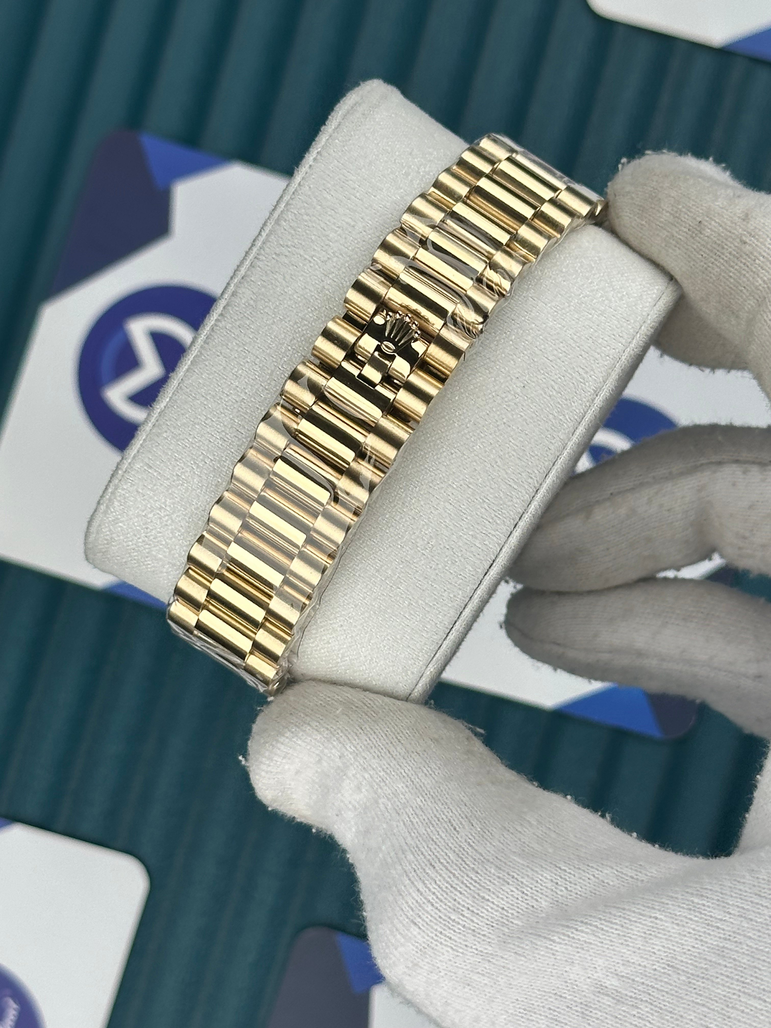 ROLEX 36 DAYDATE BEYAZ KADRAN GOLD PRESIDENT 