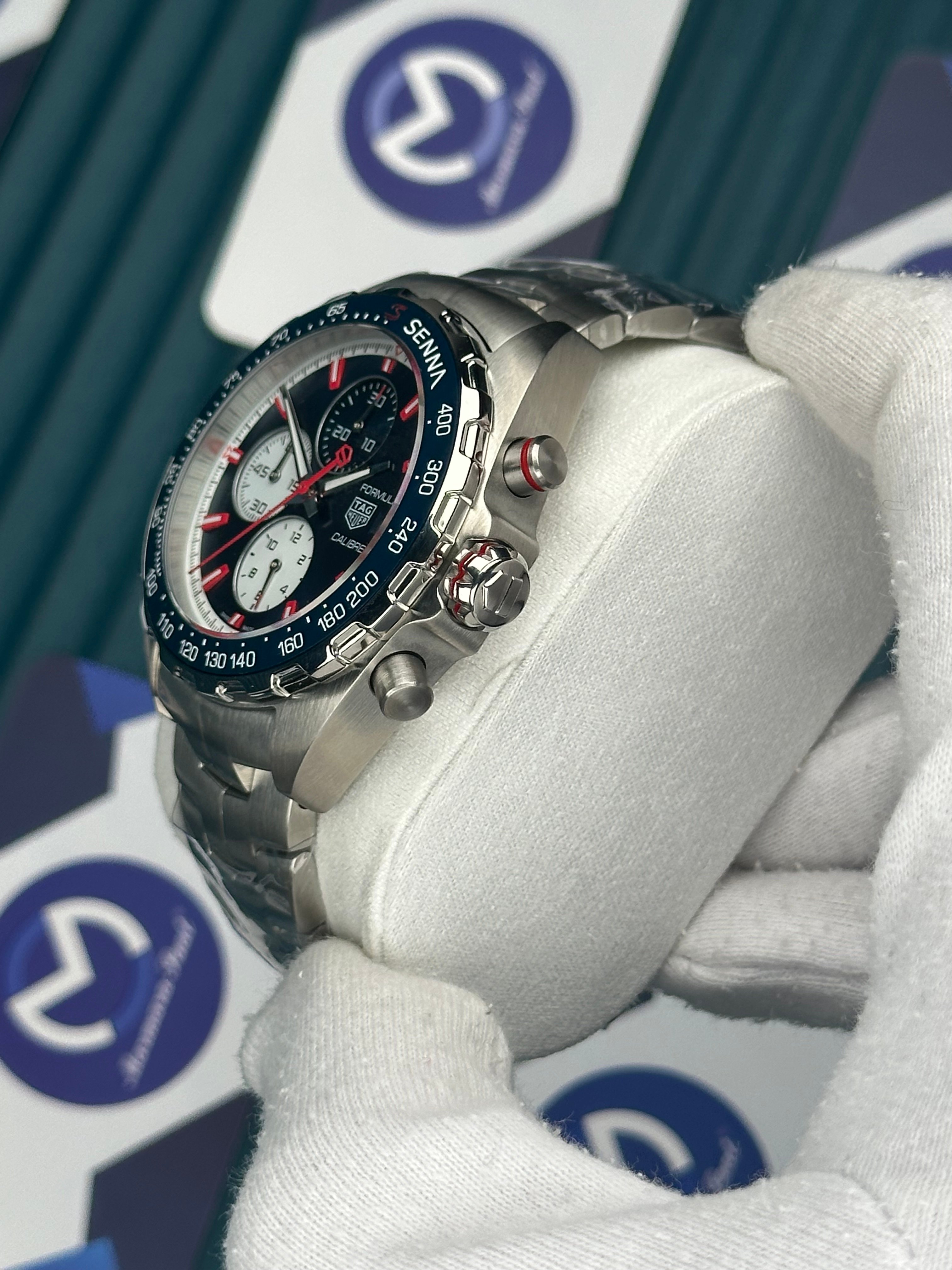 Tagheuer Carrera Formula 1 Calibre 16 Fonksiyonlu Mavi Kadran