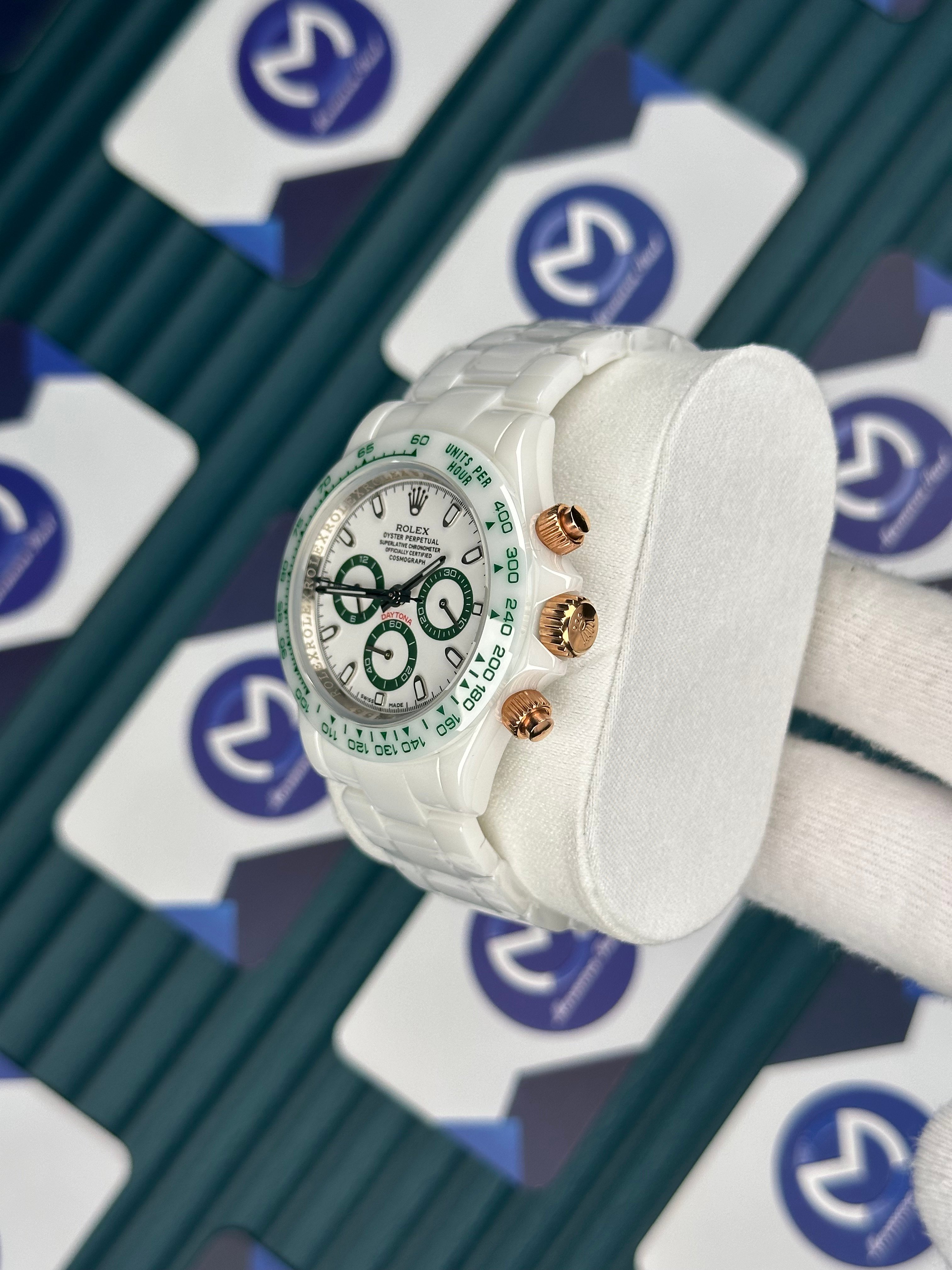 Rolex Daytona Seramik Yeşil Fonksiyon 
