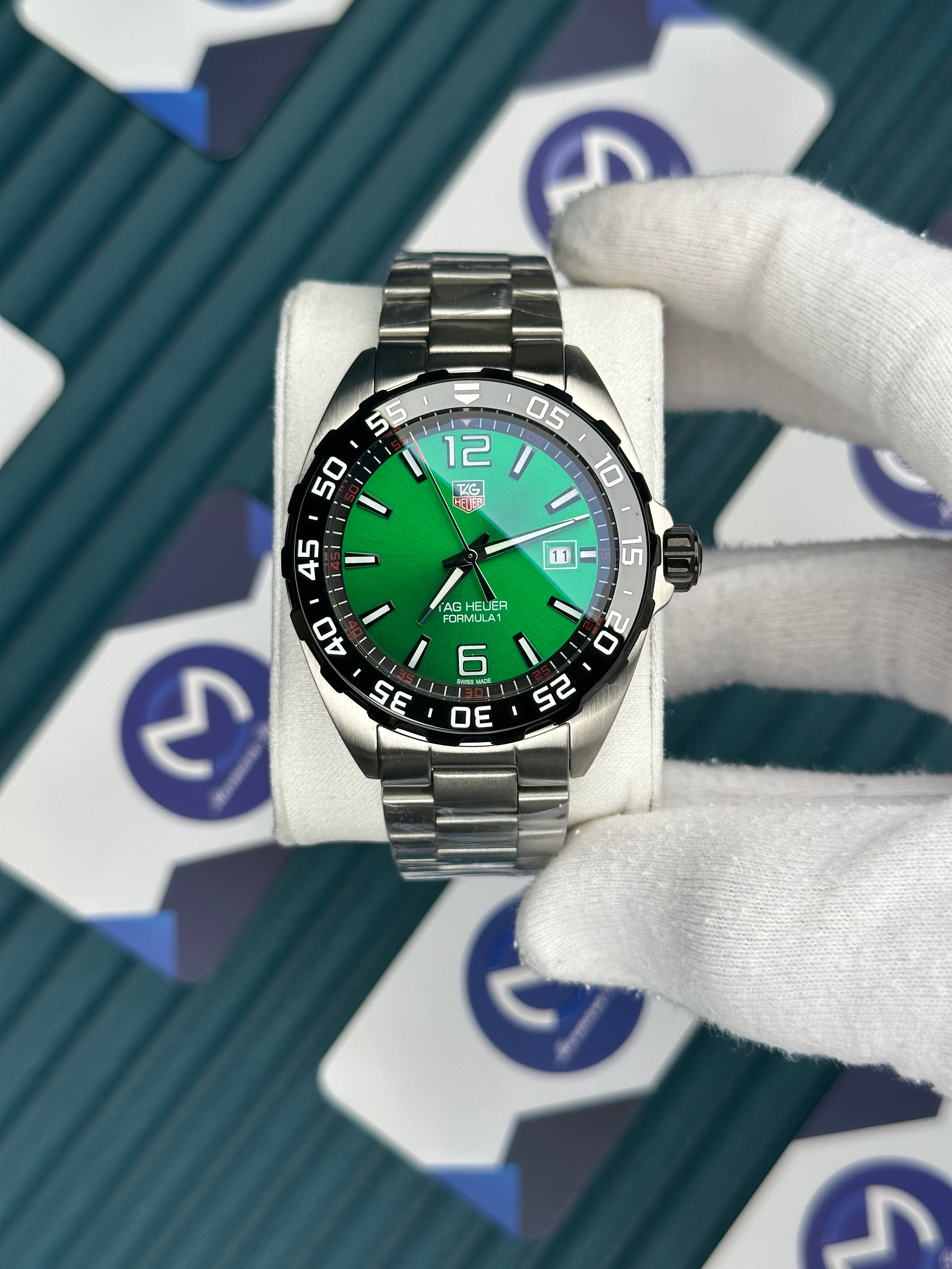 Tagheuer Formula 1 Otomatik Yeşil Kadran