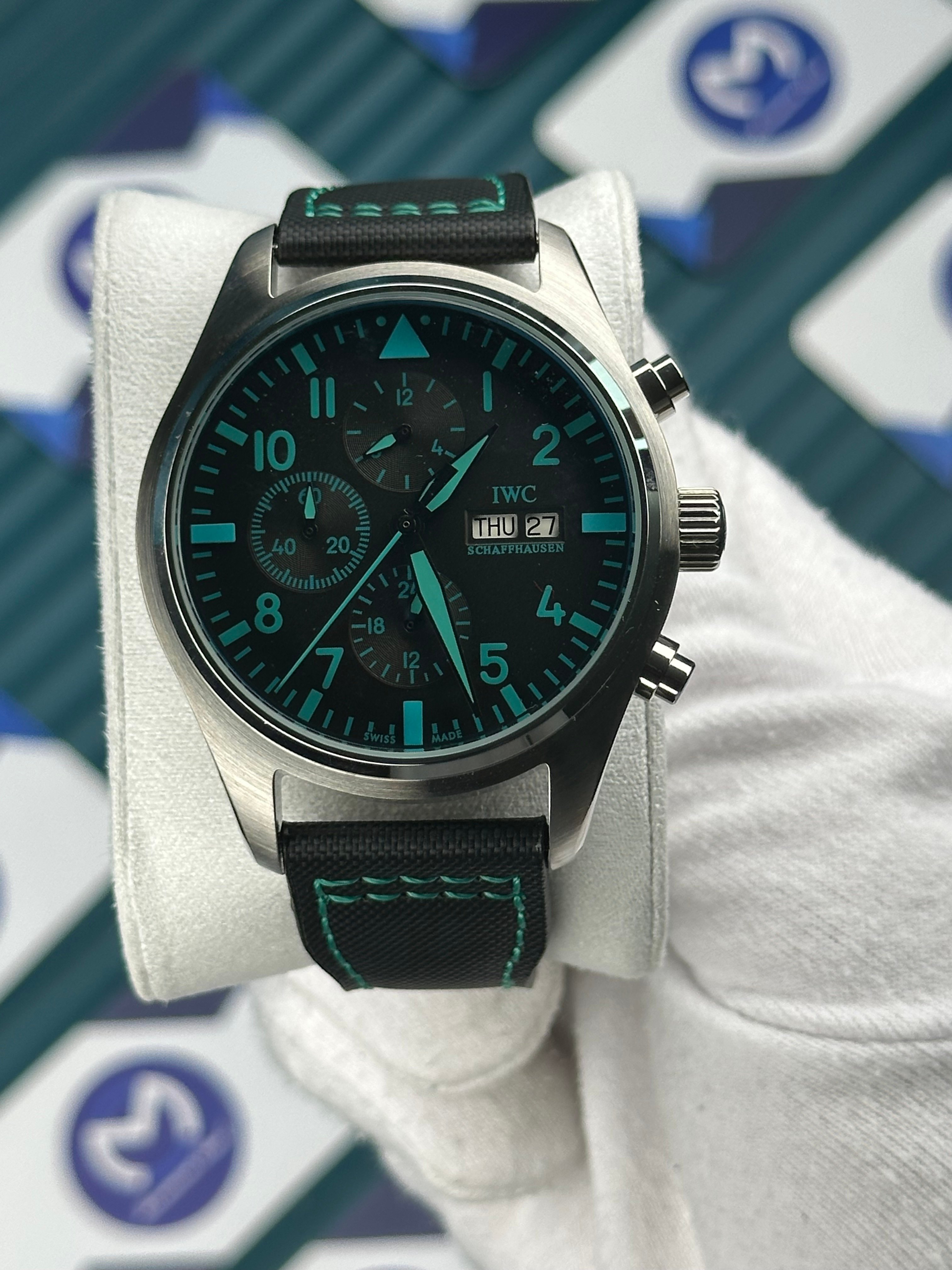 IWC BIG PILOT F1 TURQUOISE LINE