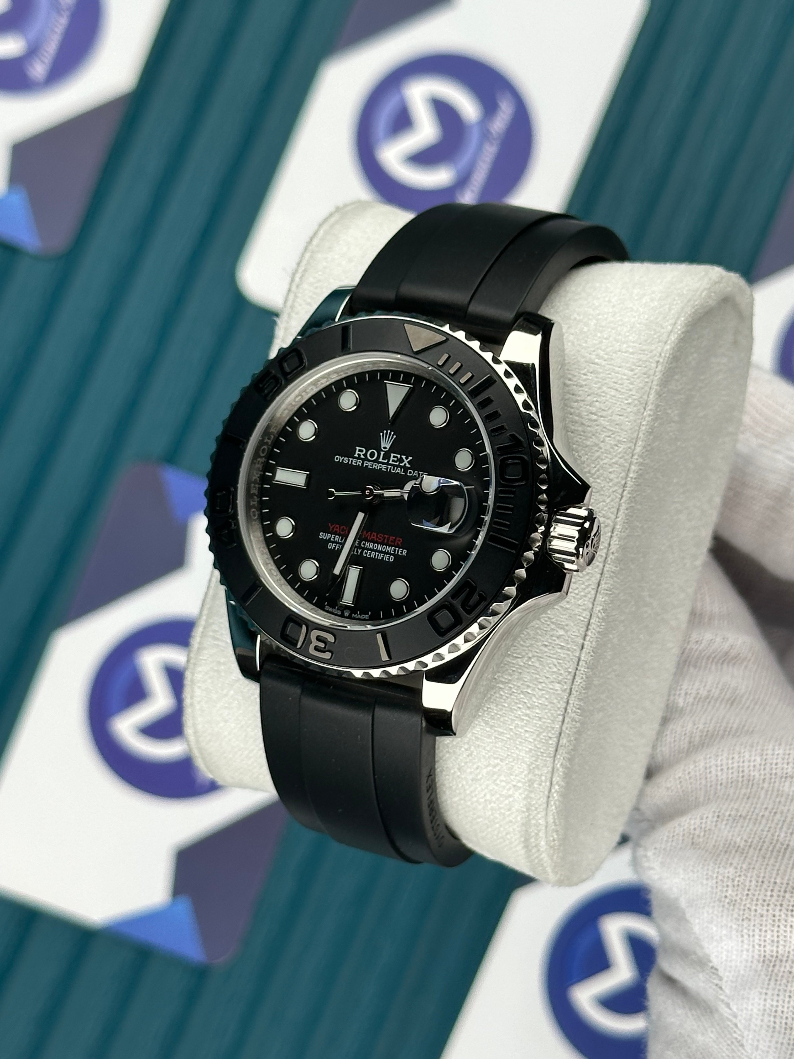 ROLEX YACHT-MASTER BLACK OYSTERFLEX