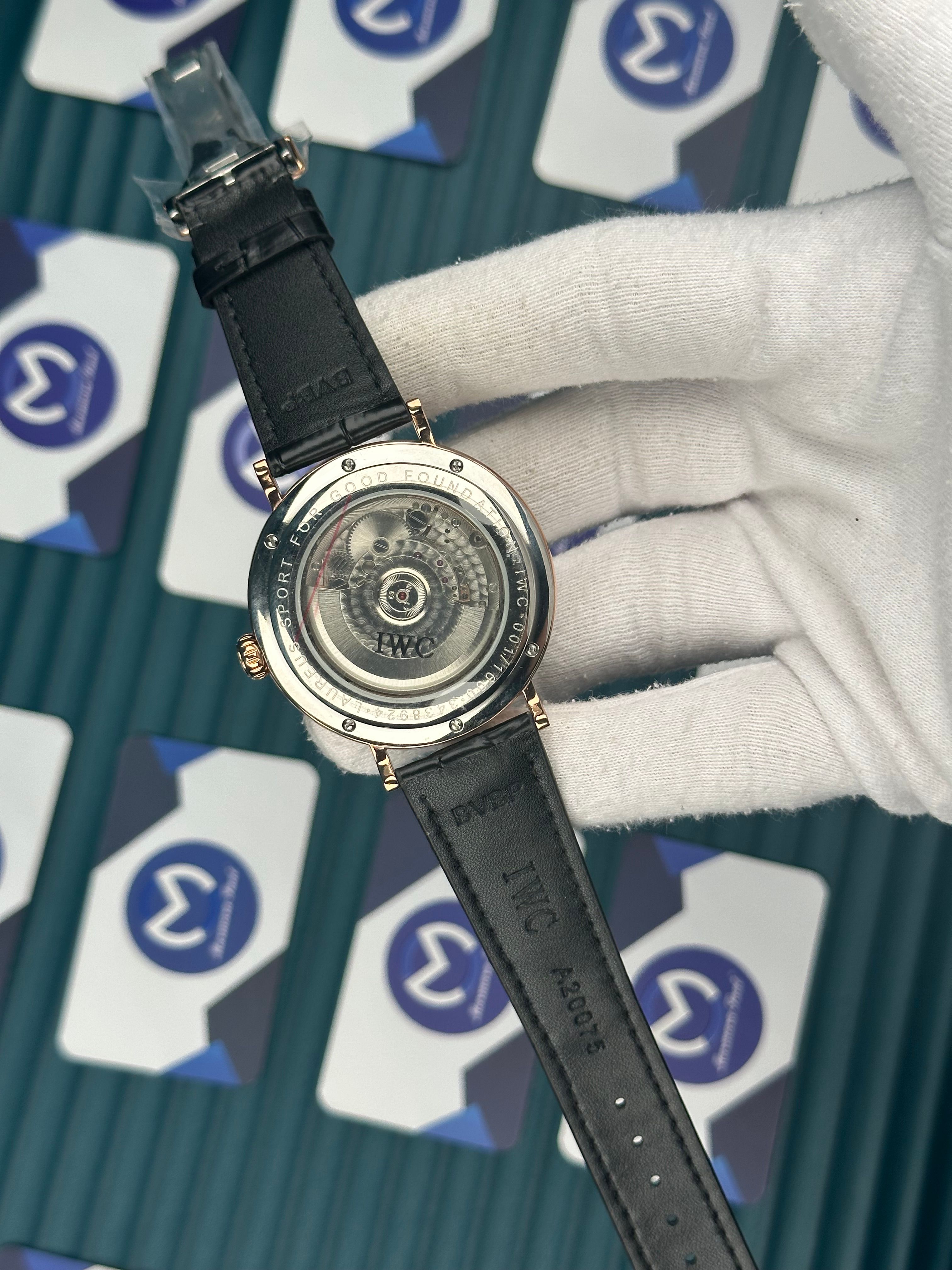 IWC Chronograph Tourbillon Leather Cord