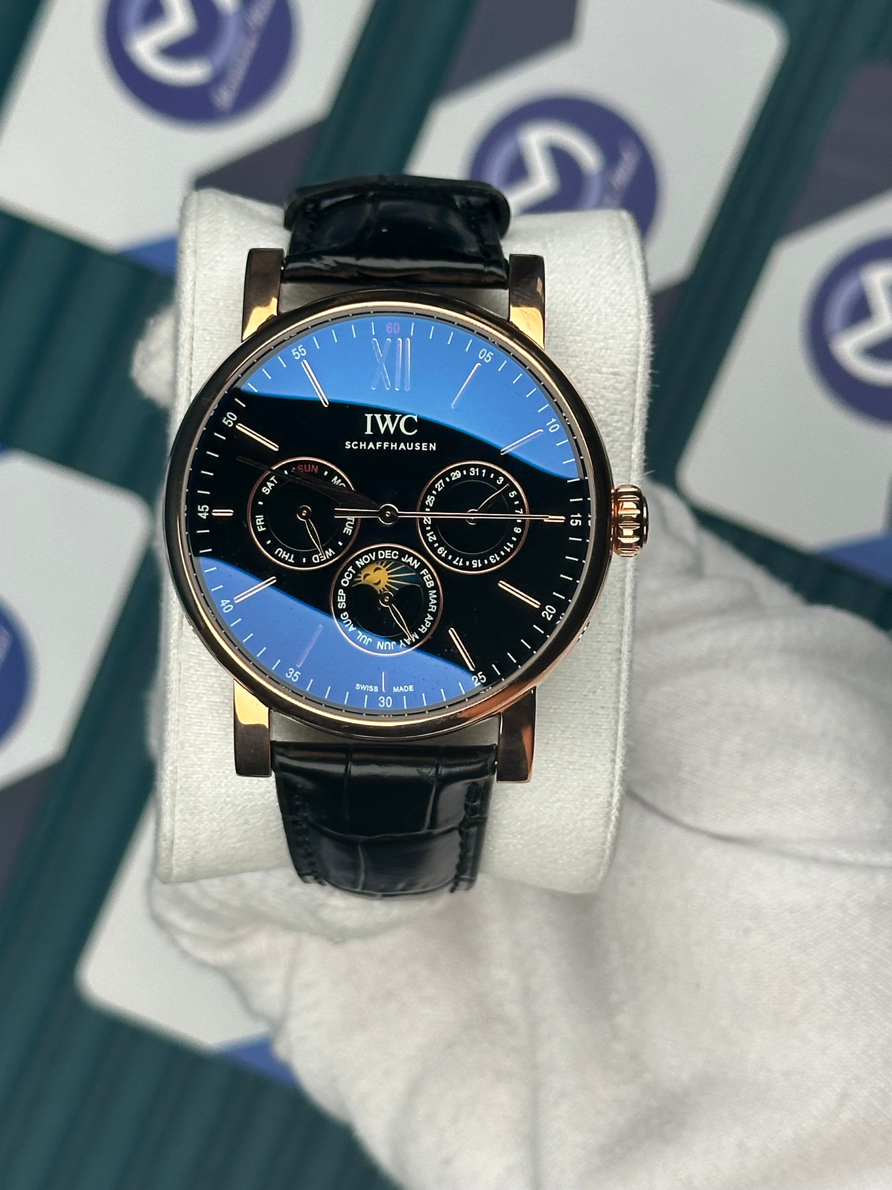 IWC Schaffhausen Chronograph And Moon Automatic