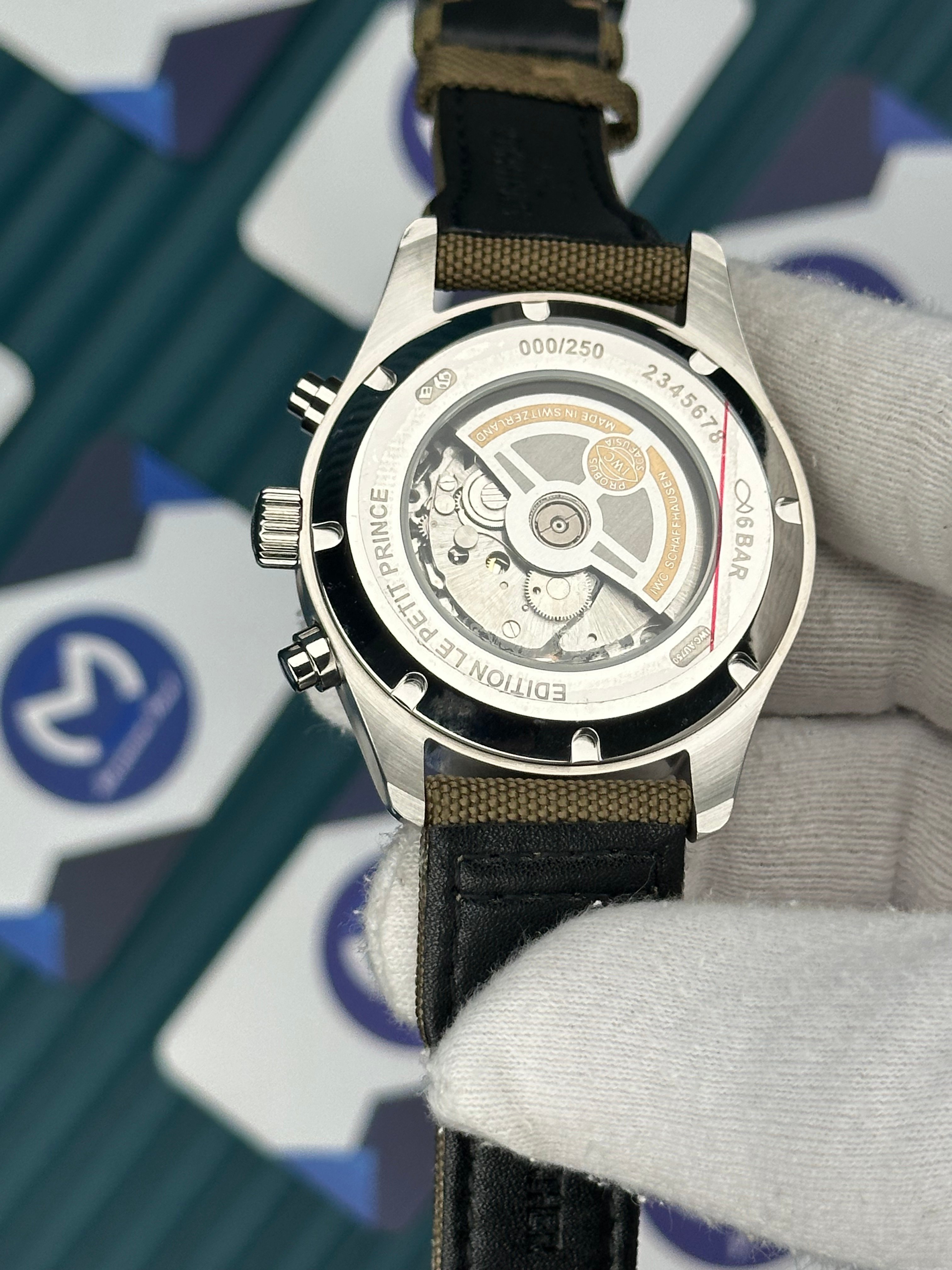 IWC BIG PILOT DOKUMA BEZ HAKİ YEŞİL