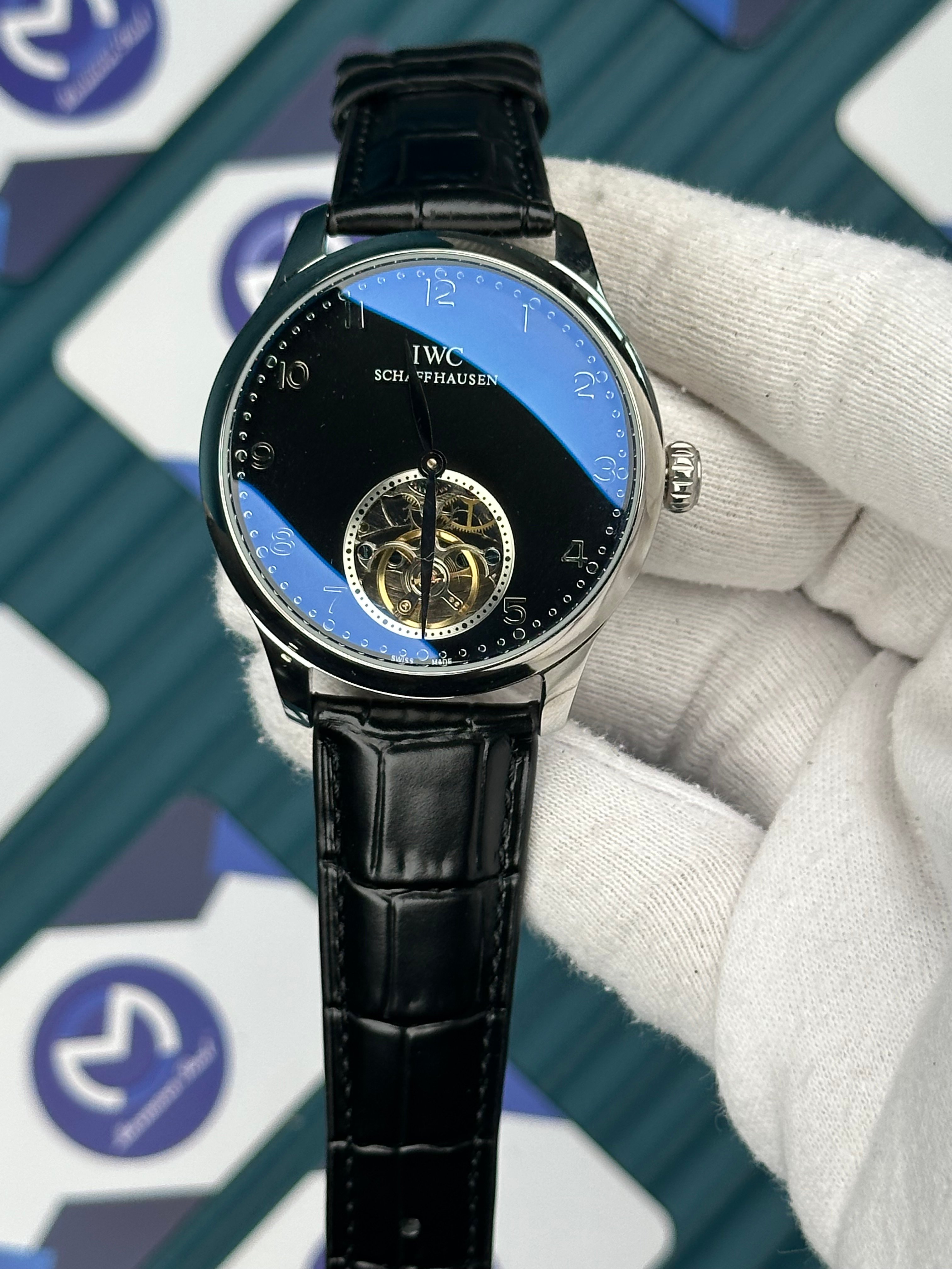 IWC BIG PILOT TOURBILLON BLACK DIAL 