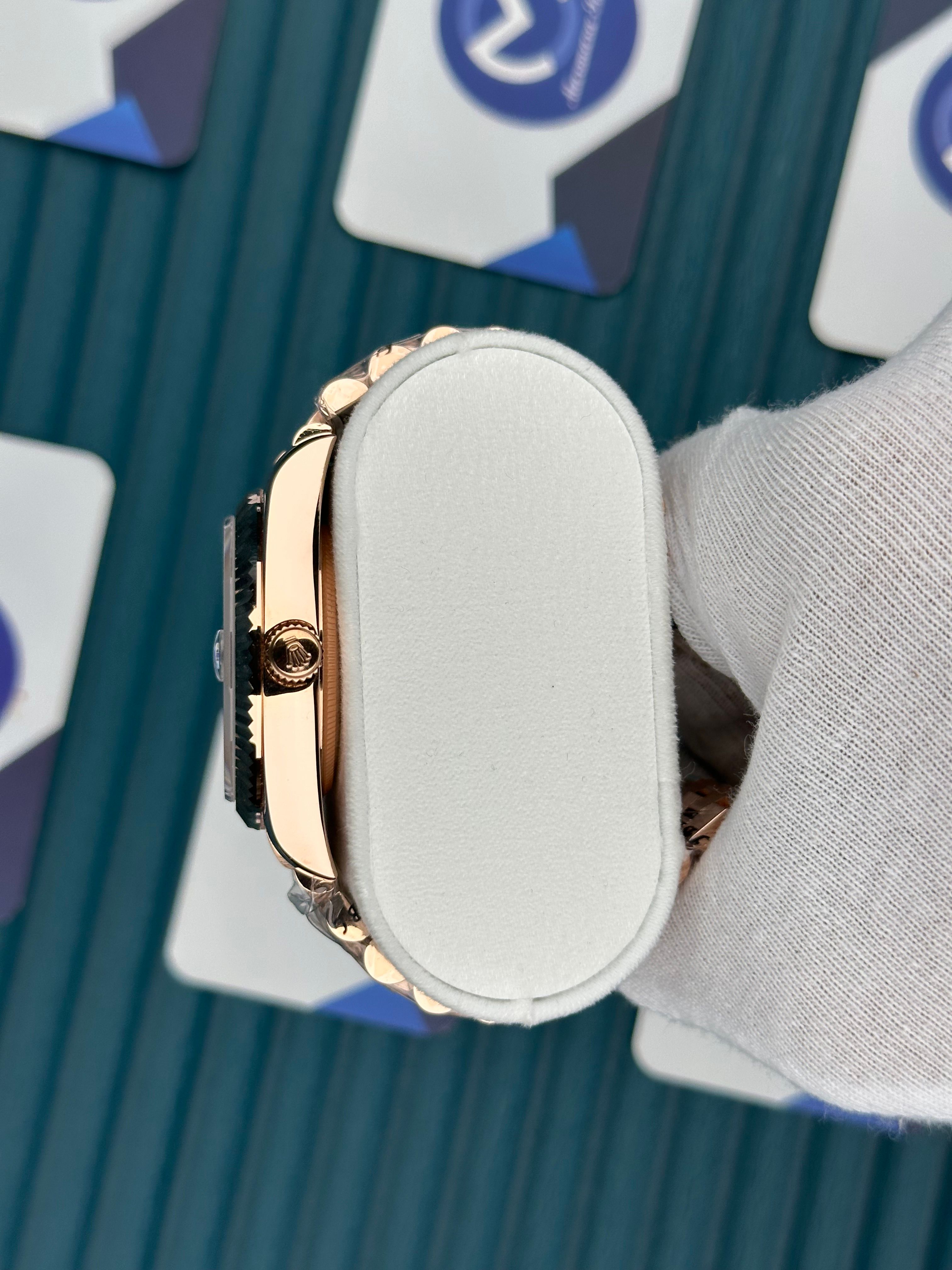 ROLEX DATEJUST ROSE DIAL ROSE JUBILE