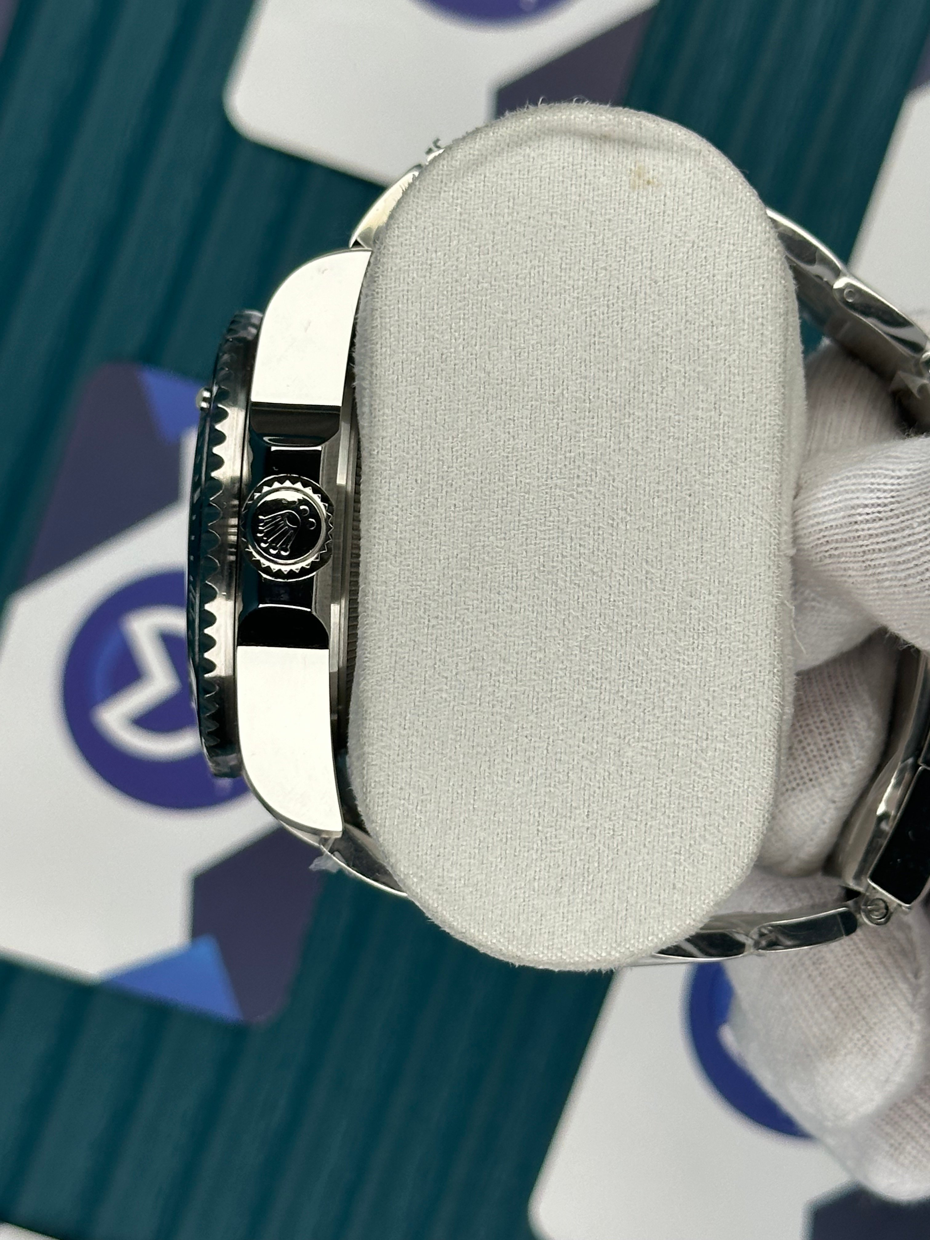 ROLEX DEEP SEA BLACK DIAL SILVER OYSTER