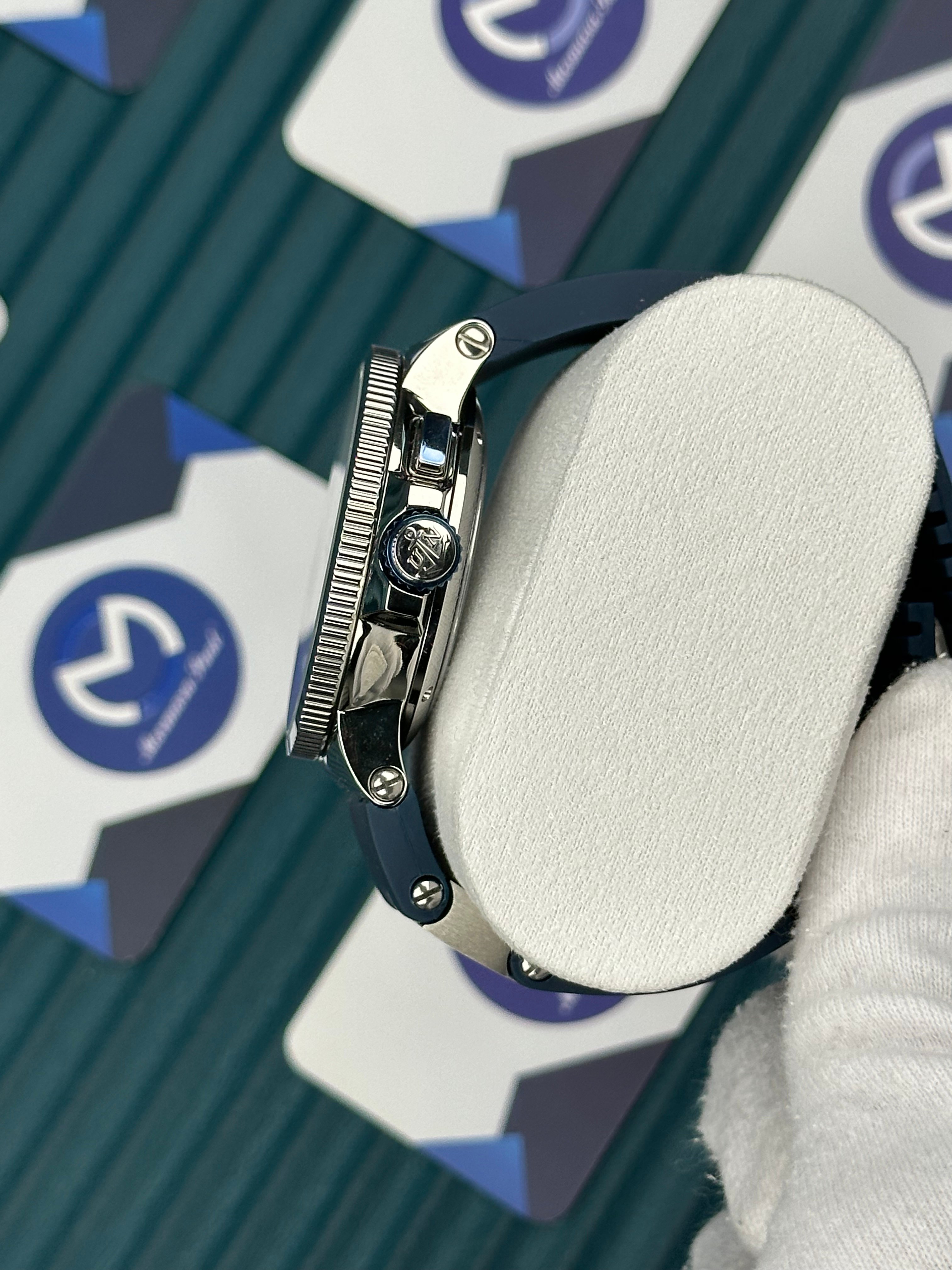 Ulysse Nardin Tourbillon Blue Cord White Dial