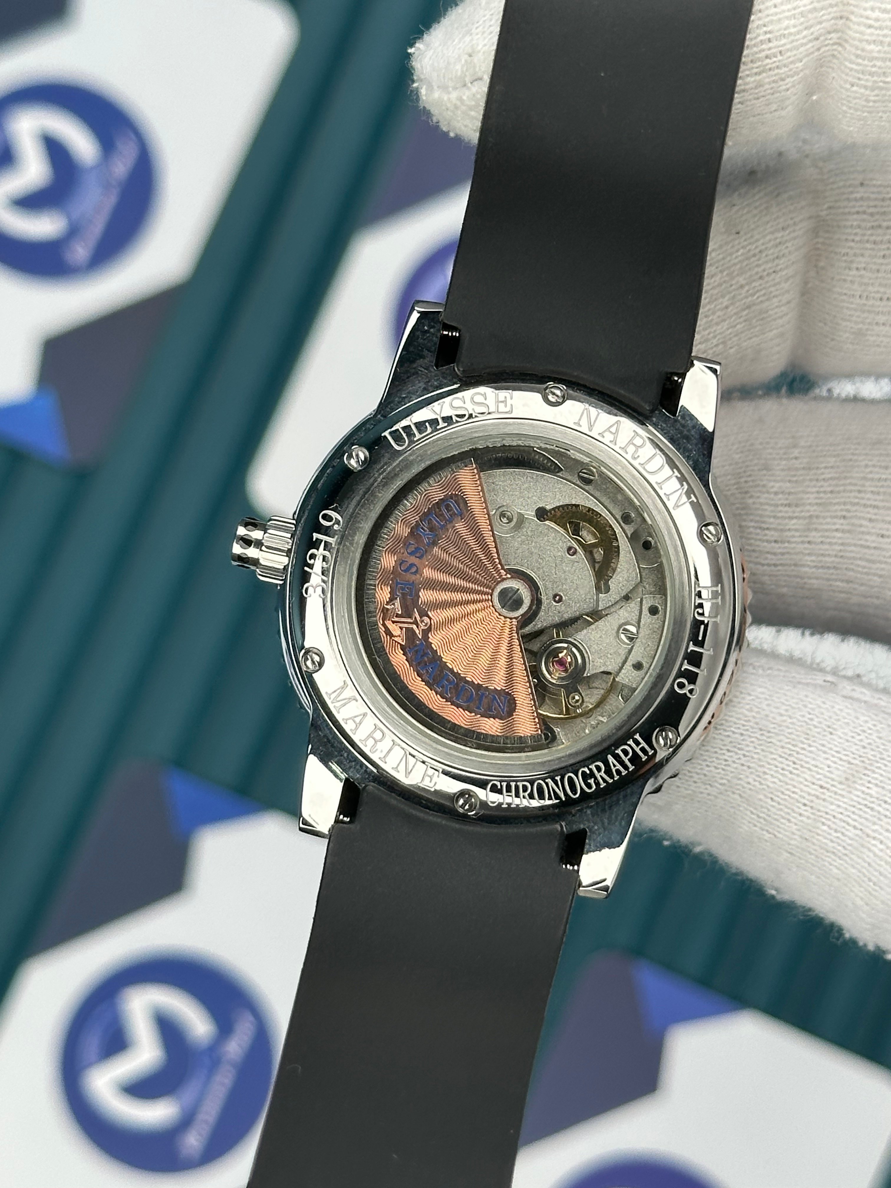 Ulysse Nardin Automatıque Diamond Black Silver Woman