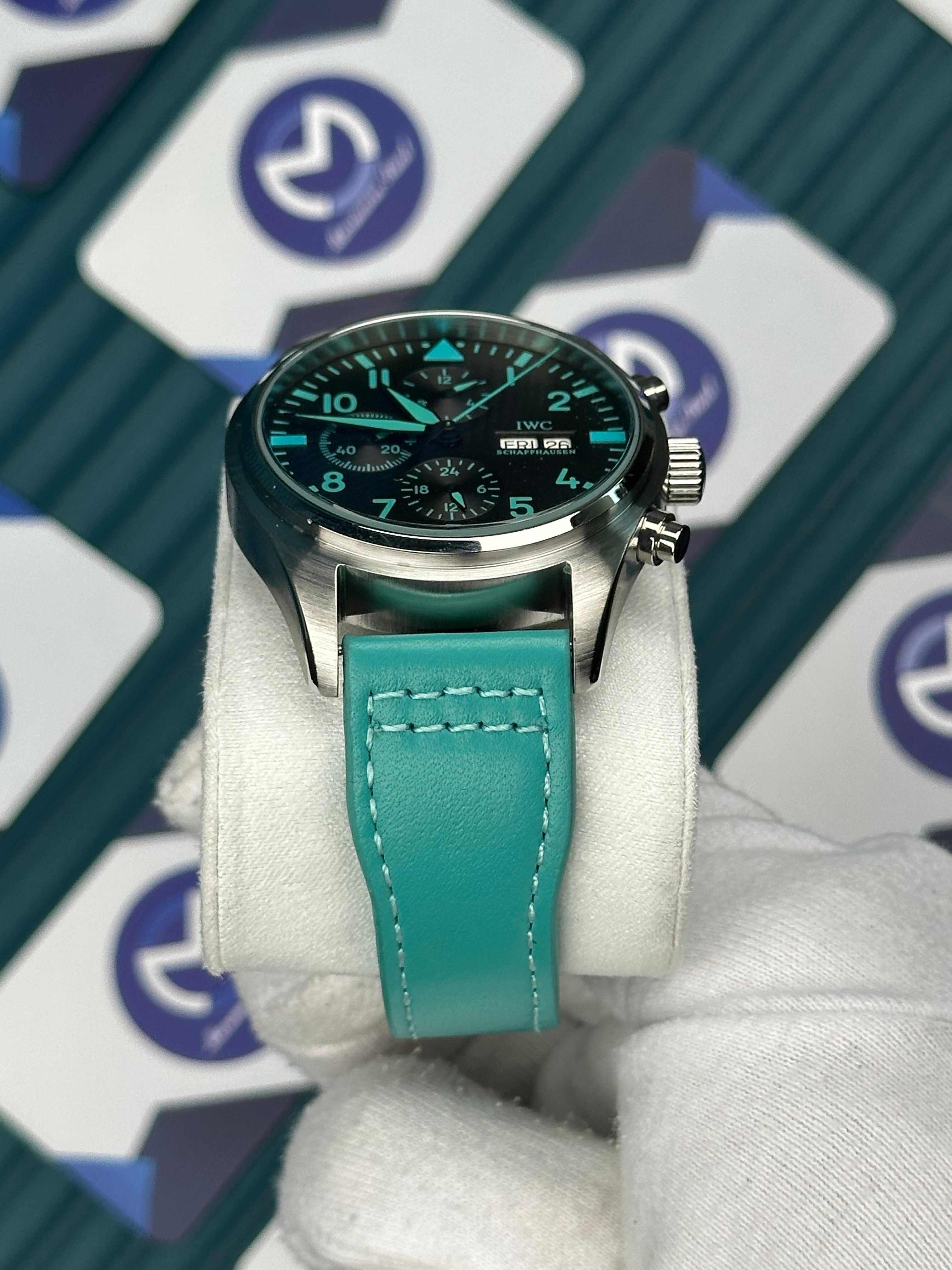 IWC MERCEDES AMG PETRONAS TURQUOISE