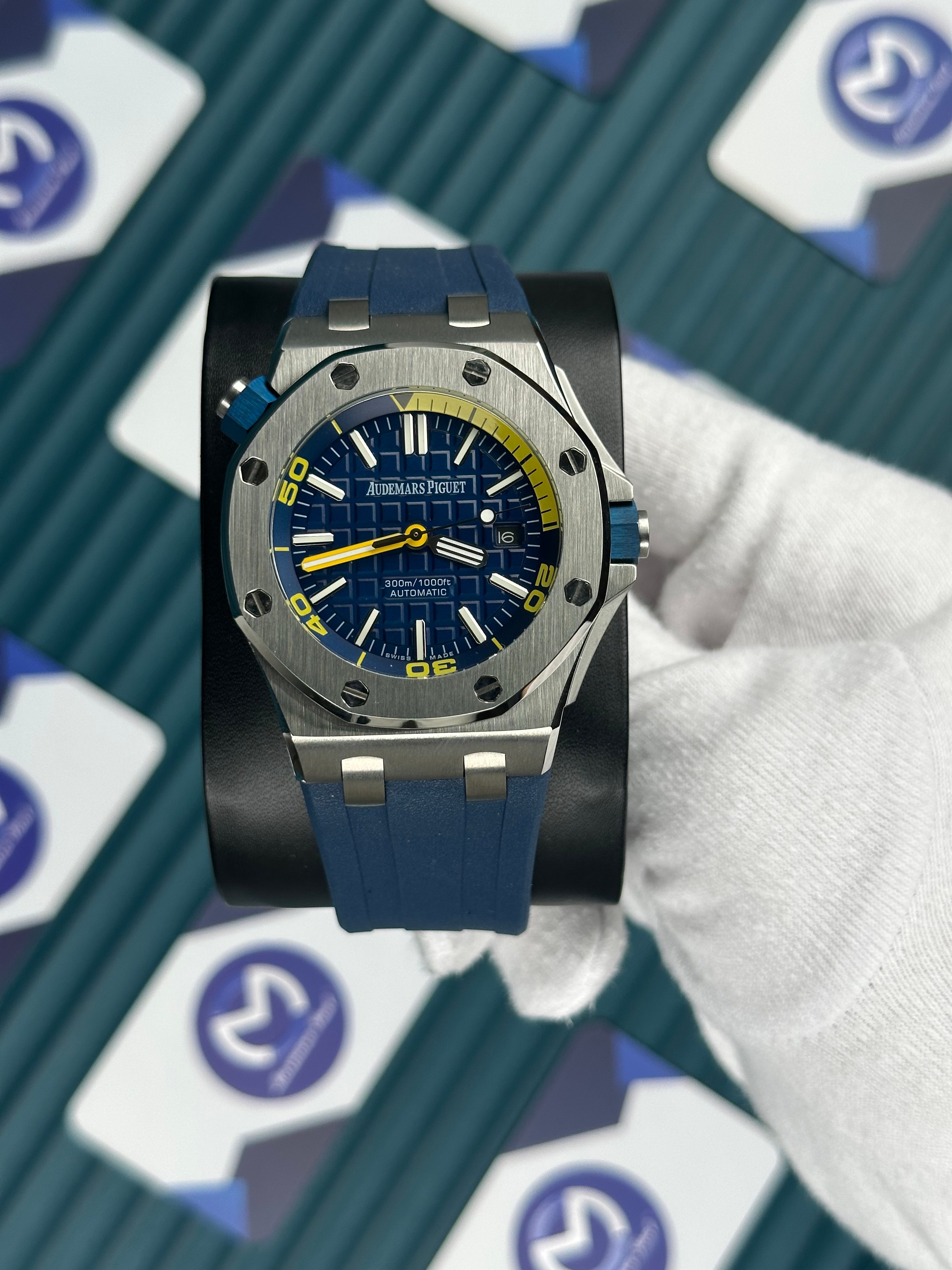 Audemars Piguet Royal Oak Offshore Diver Mavi Kadran Automatic