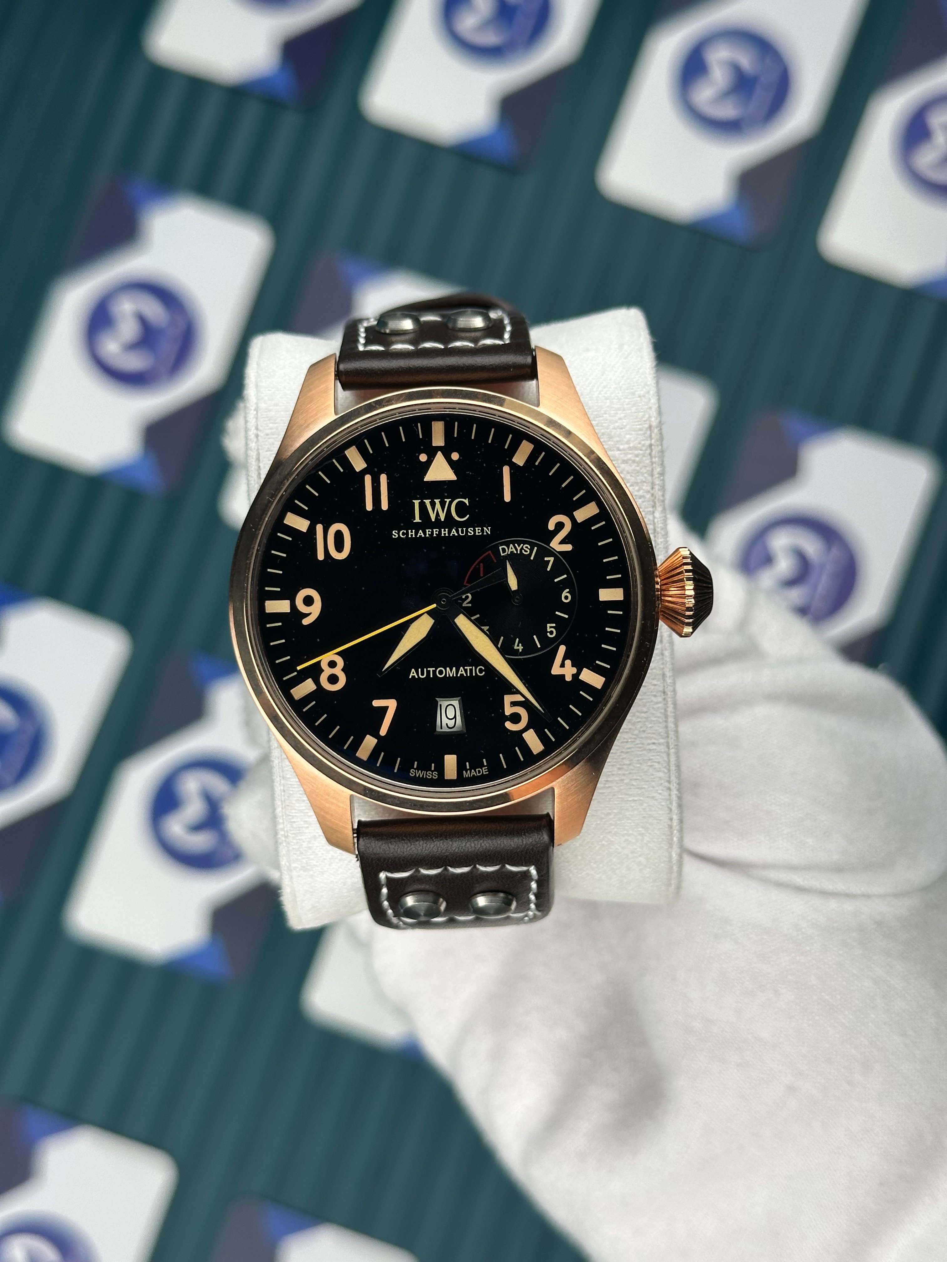 IWC Rose Brown Day Chronometer Automatic