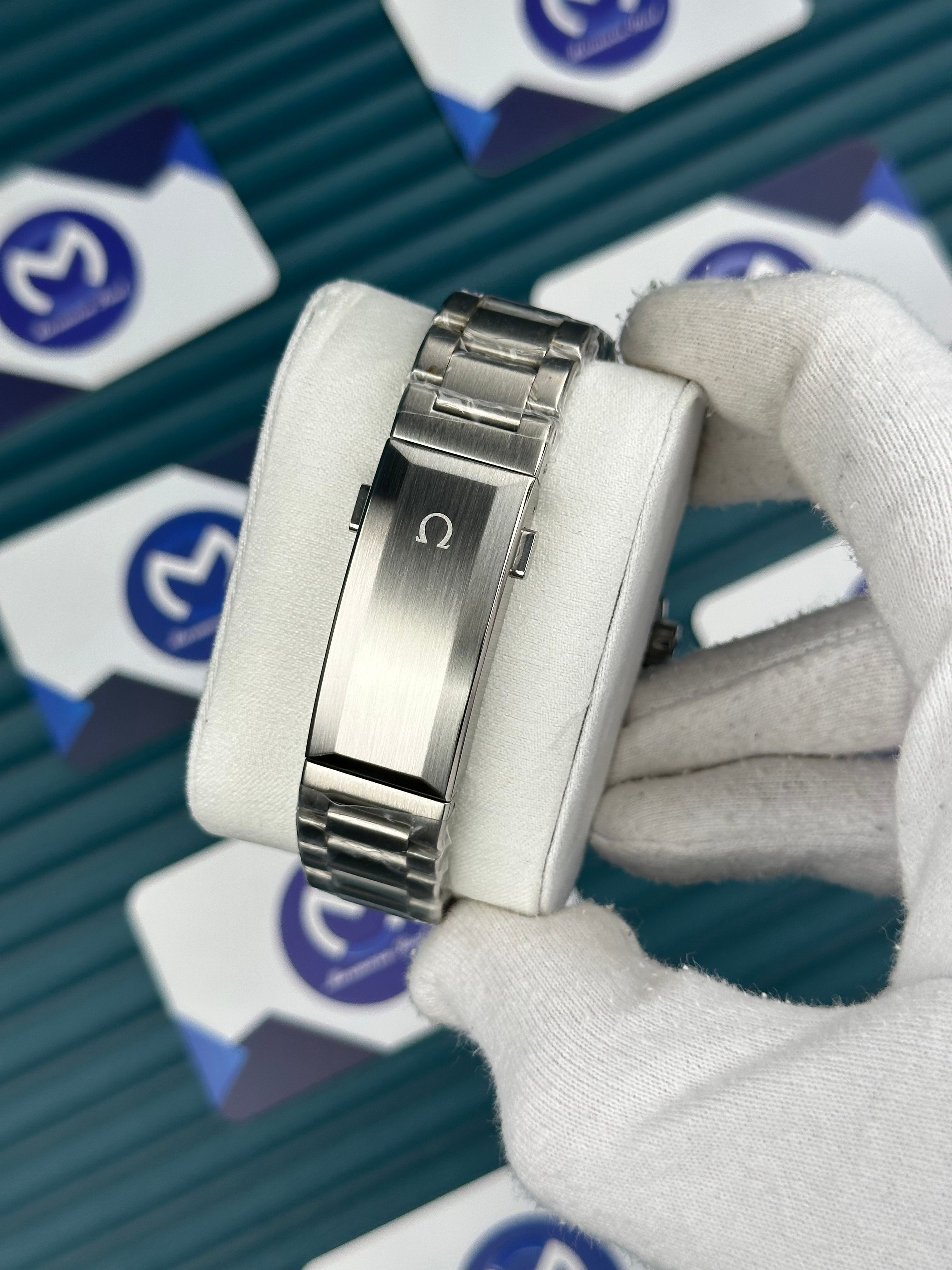 Omega Seamaster Ultra Deep Mavi Bezel Beyaz Kadran