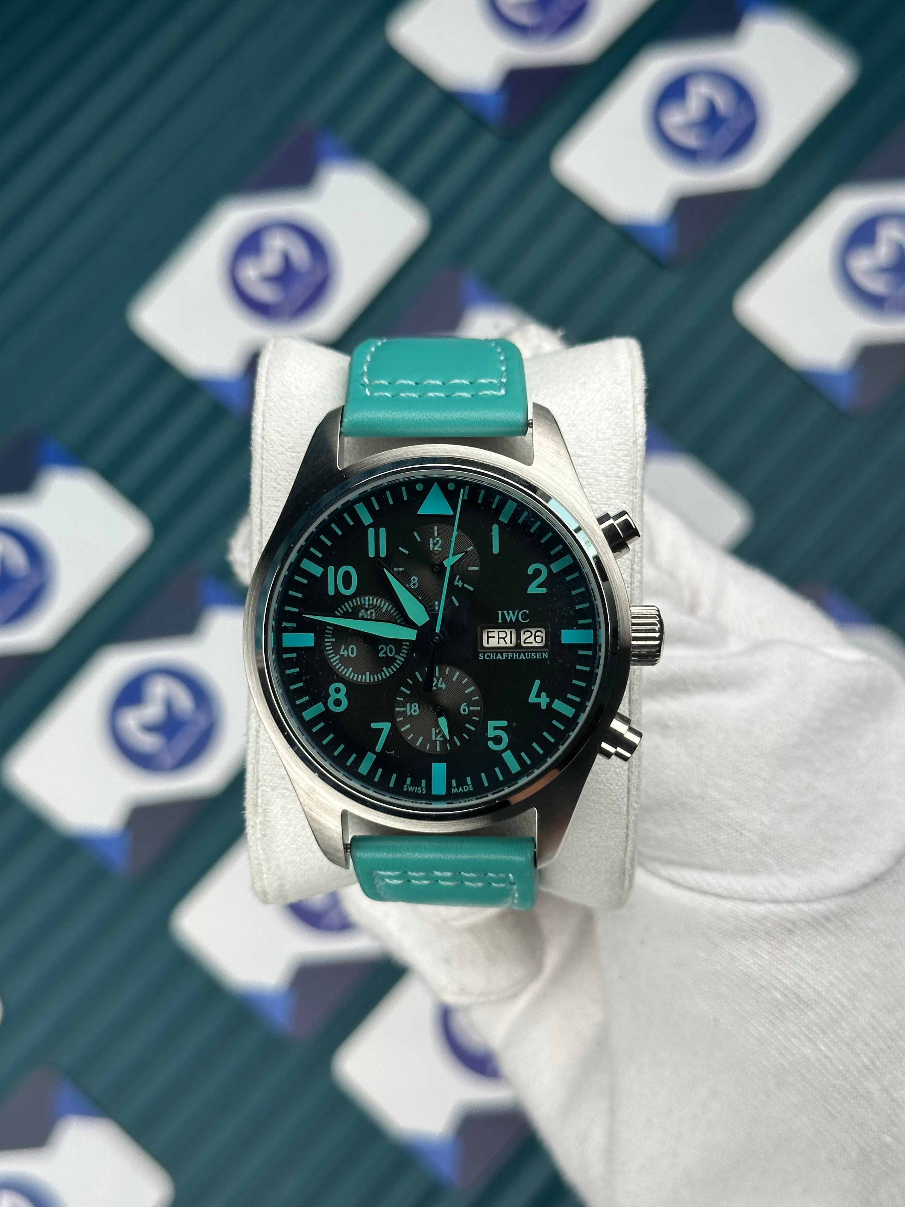 IWC MERCEDES AMG PETRONAS TURQUOISE