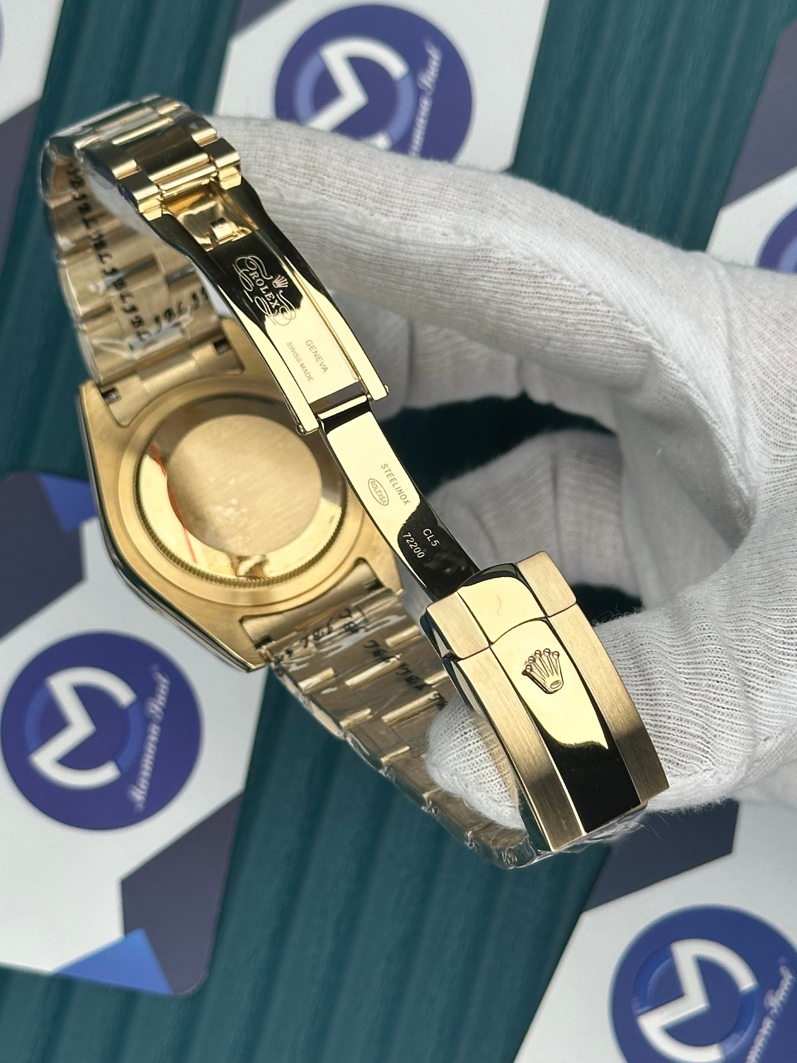 ROLEX SKY-DWELLER WHITE DIAL GOLD OYSTER