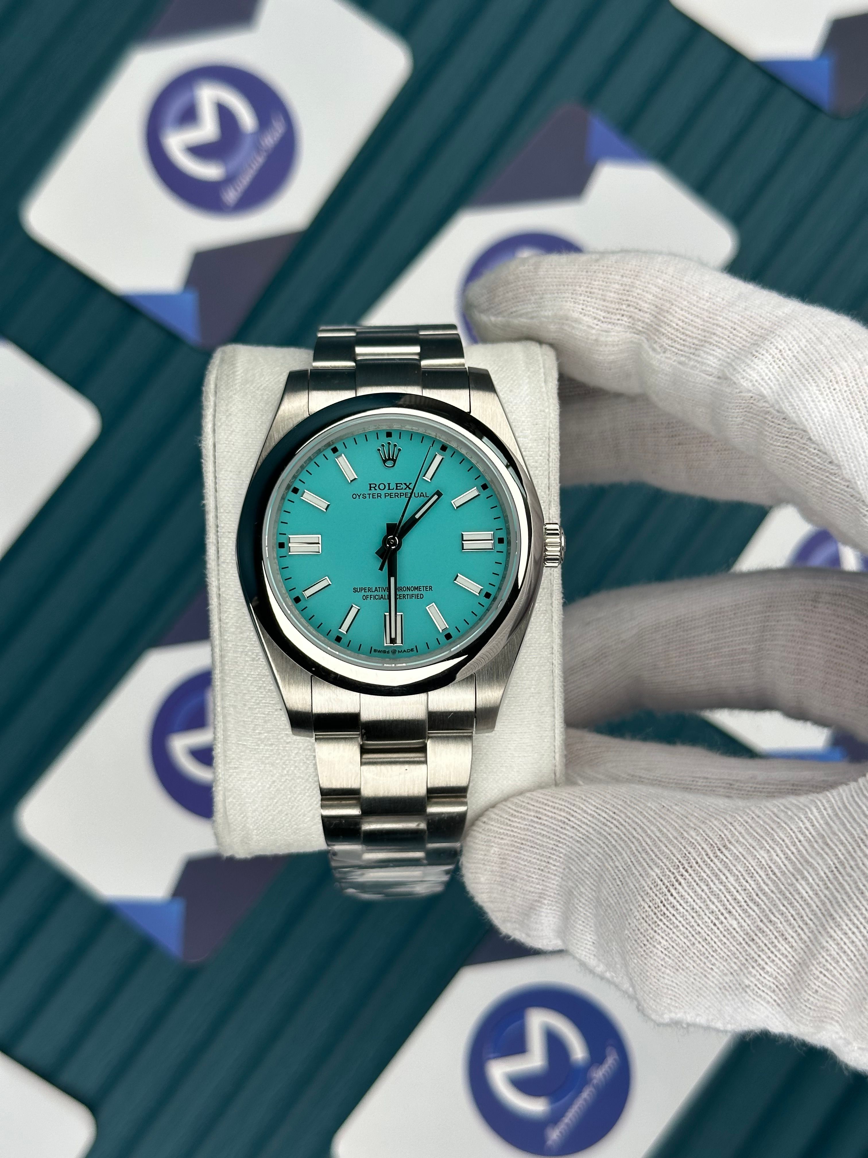 ROLEX OYSTER PERPETUAL TIFFANY