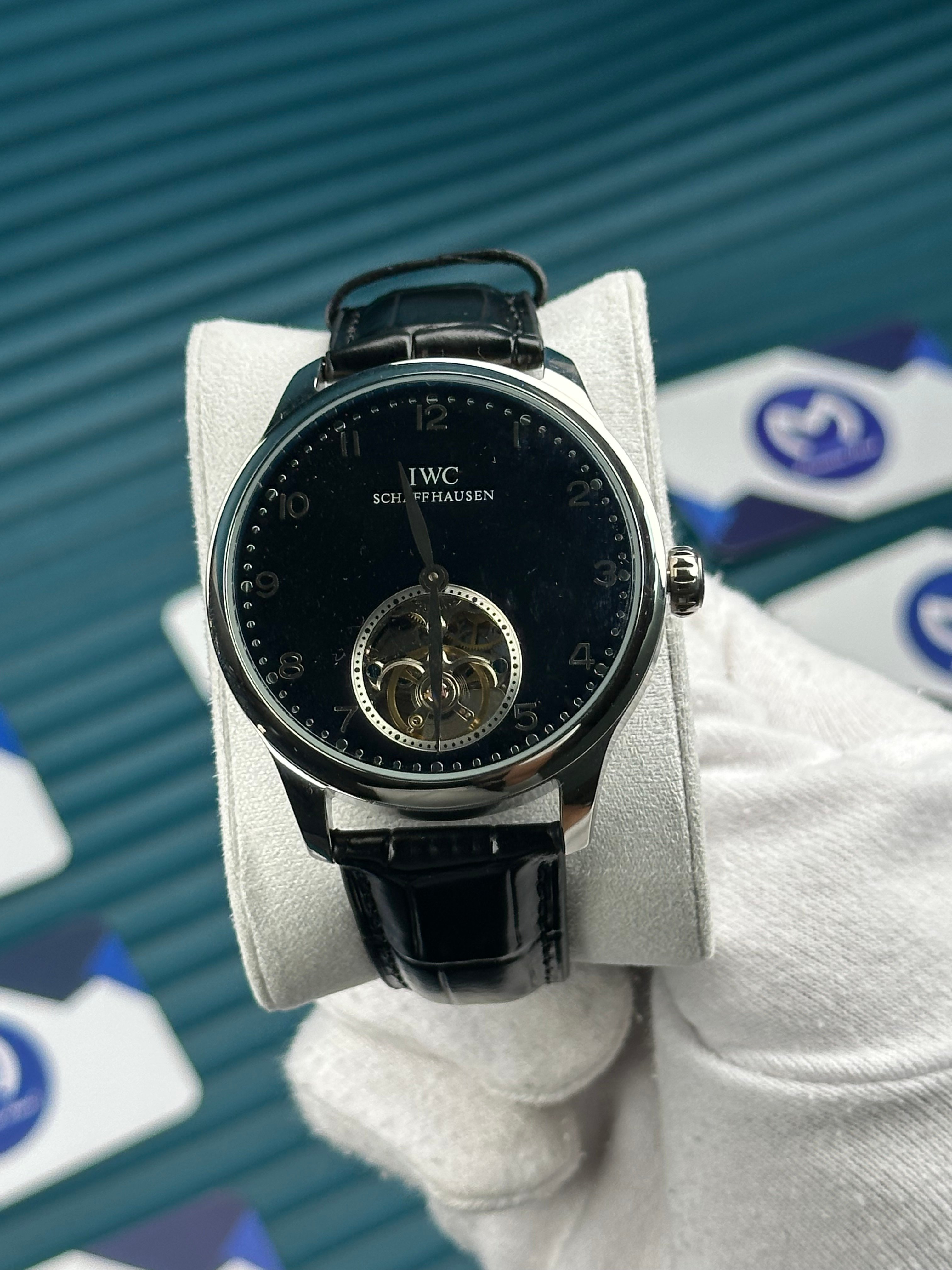 IWC BIG PILOT TOURBILLON BLACK DIAL 