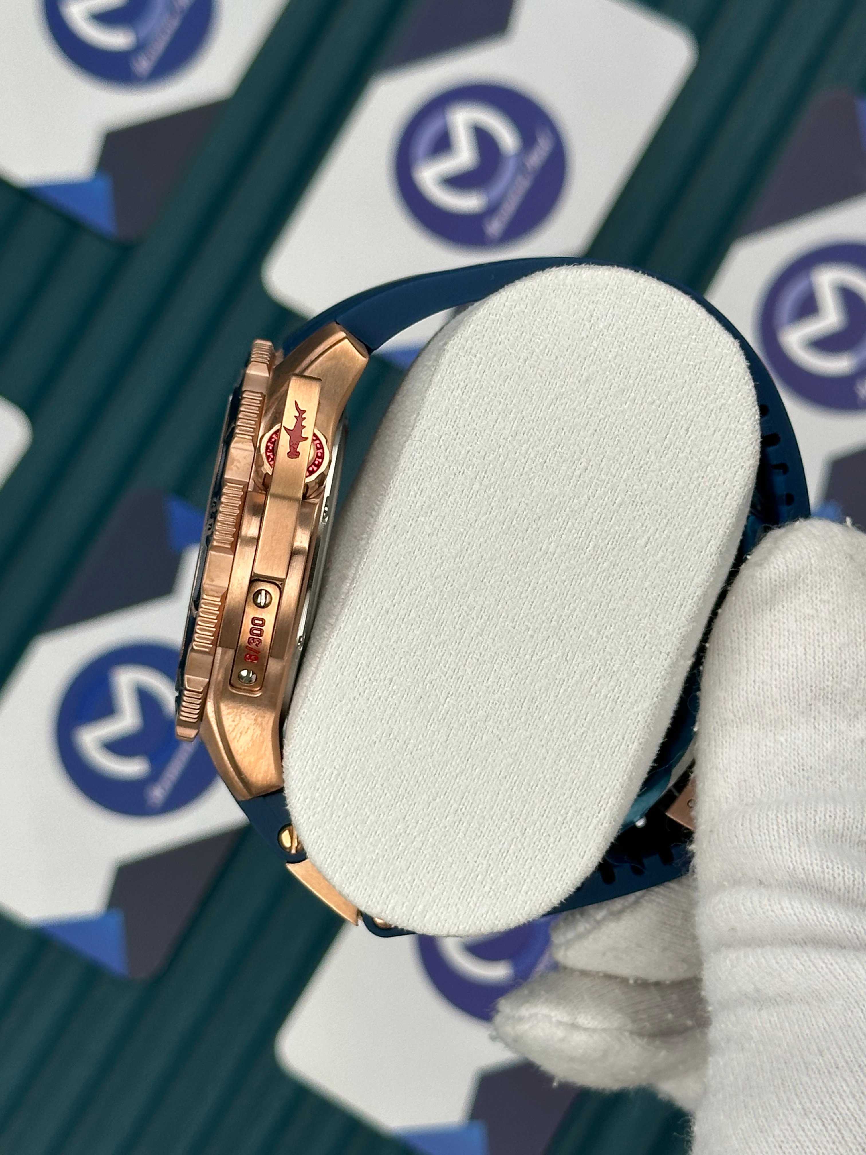 Ulysse Nardin Hammerhead Shark Rose Case Blue 