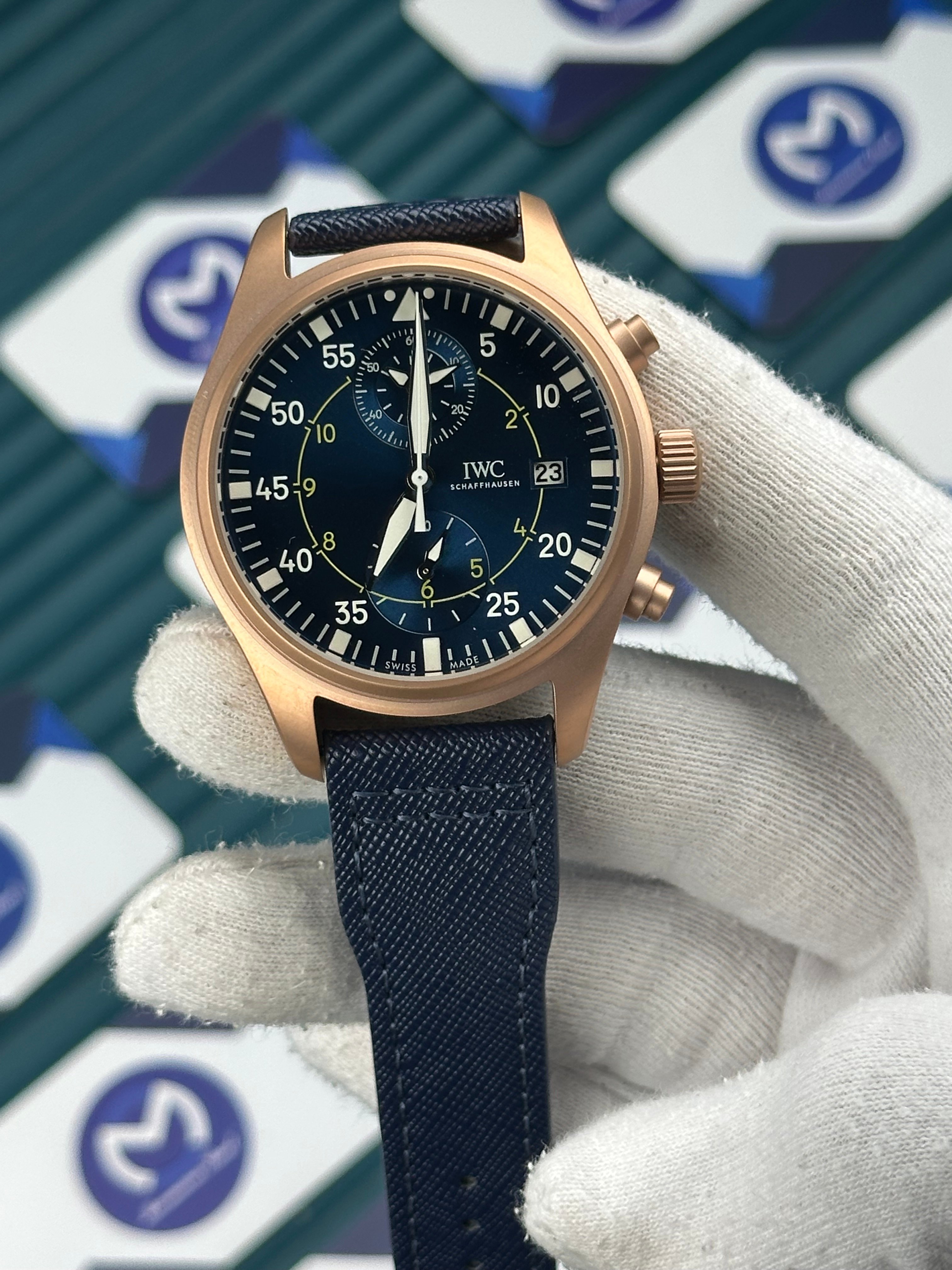 IWC Blue Rose Automatic Chronograph