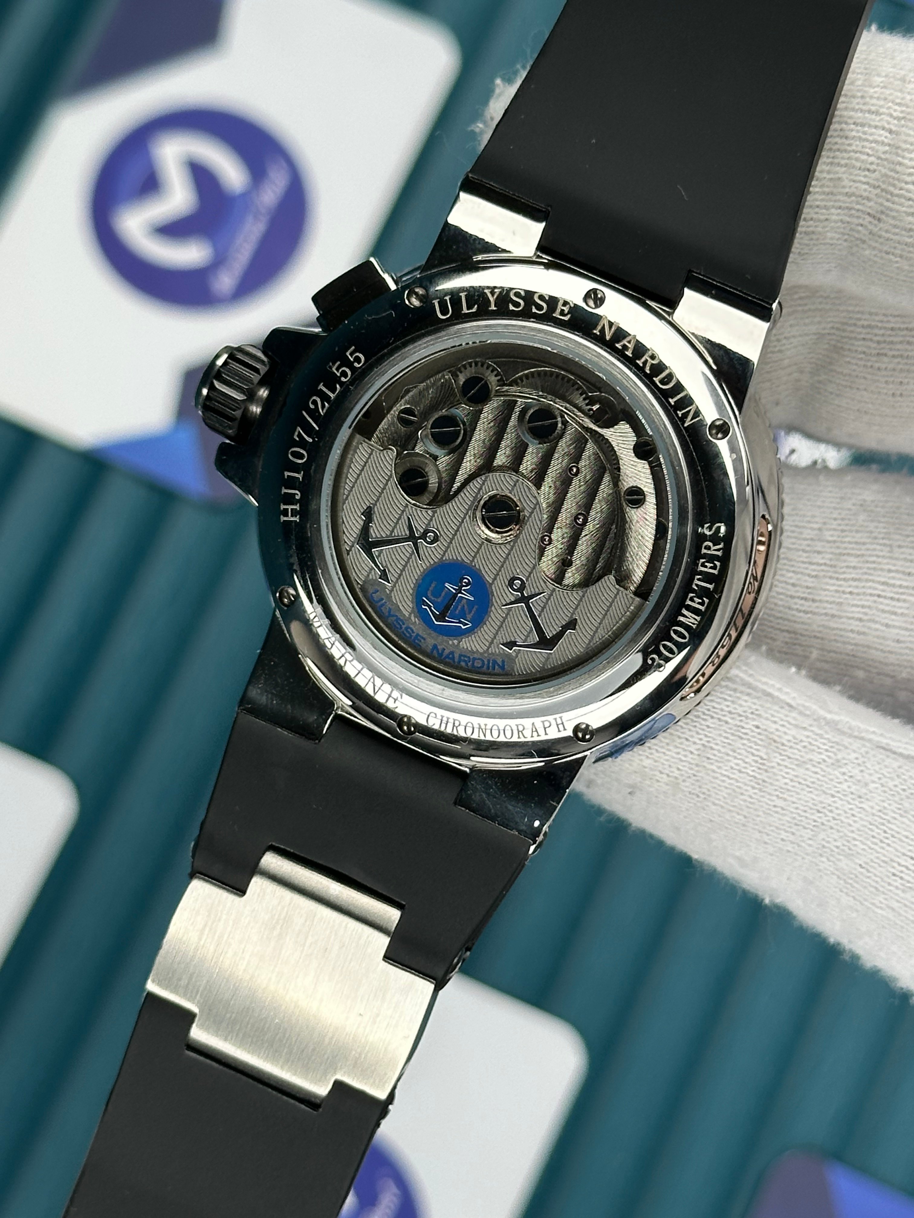 Ulysse Nardin Marine Black Tourbillon