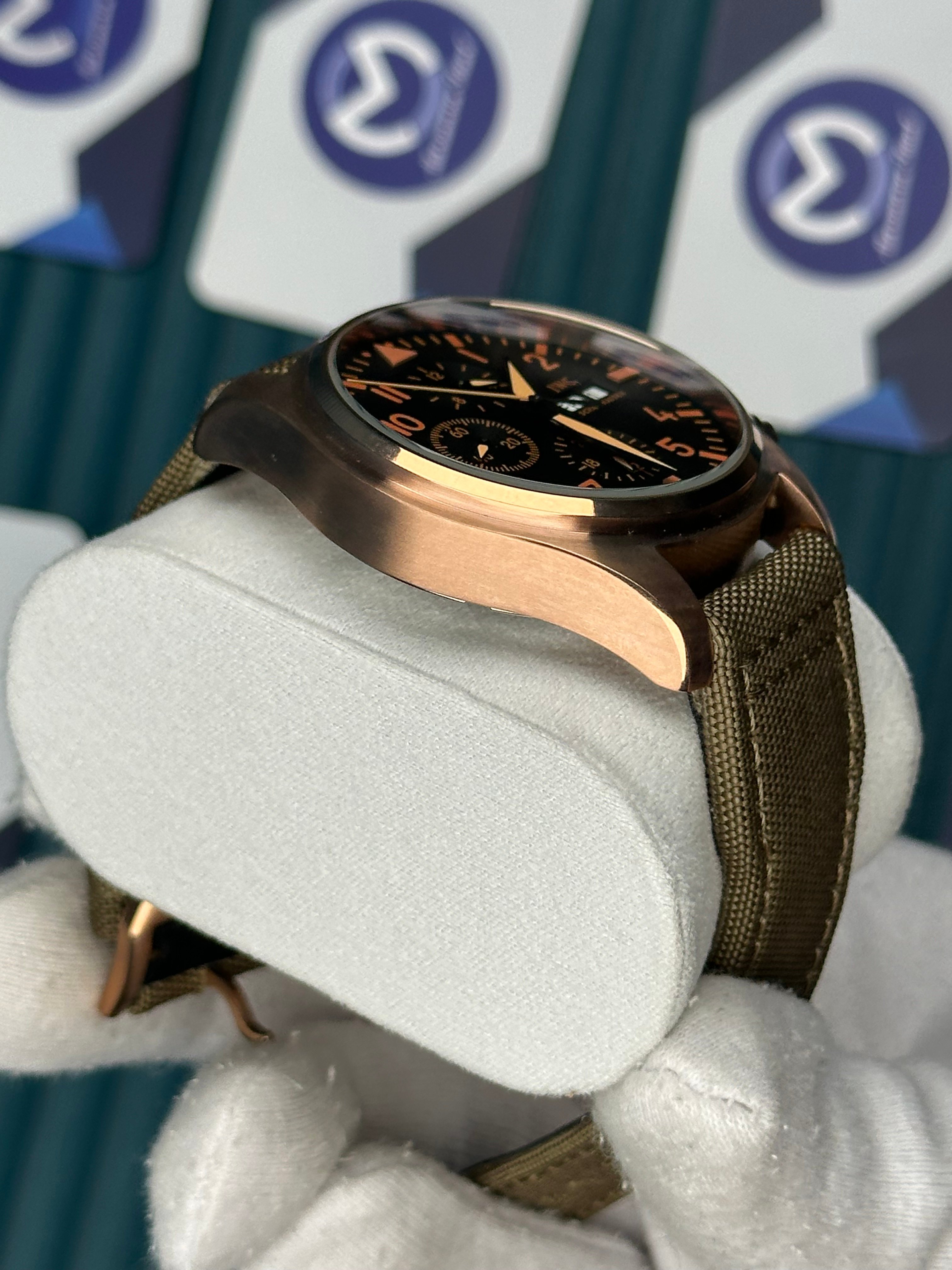 IWC Big Pilot Bej Chronometer Black Dial 