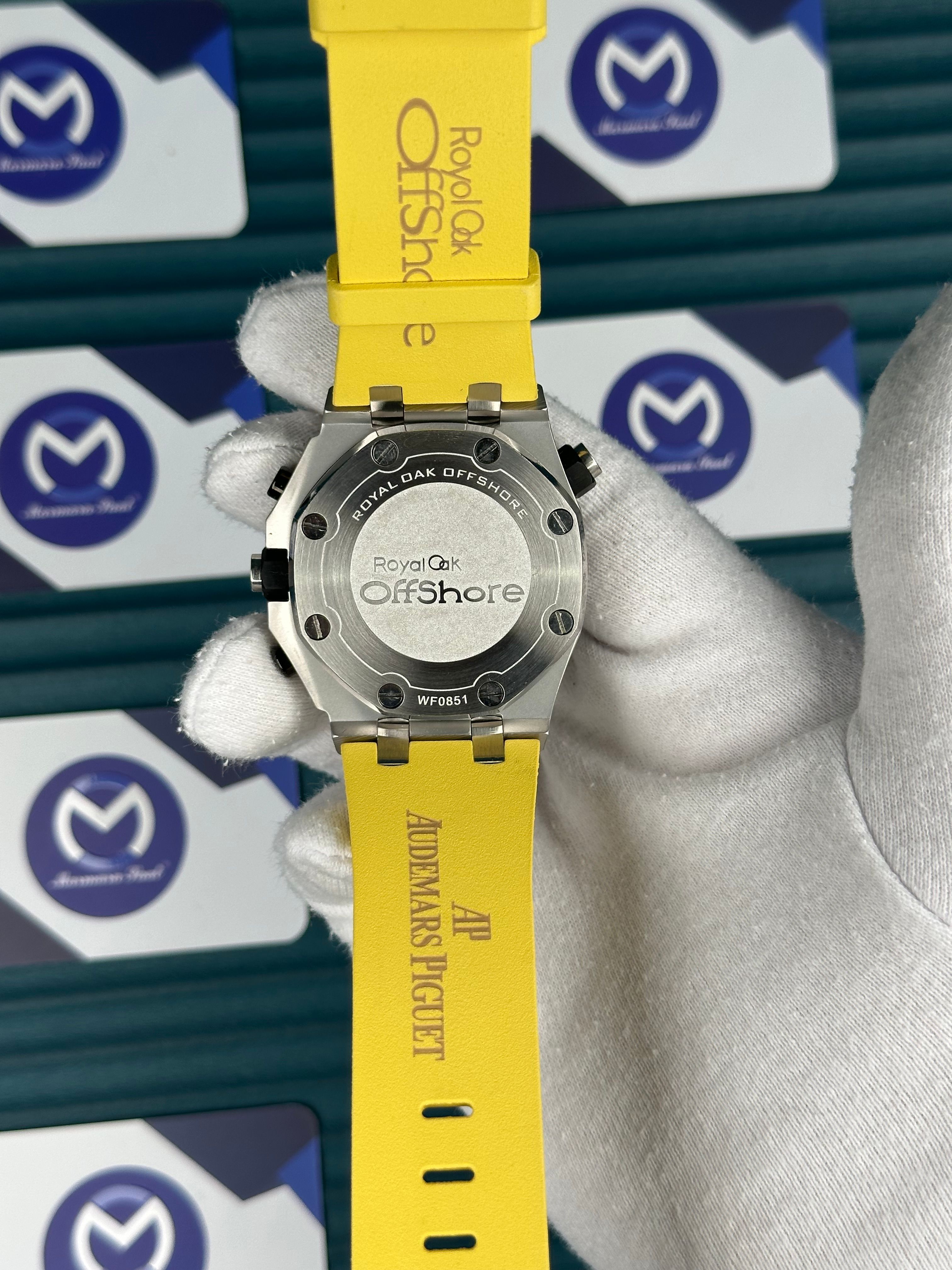 Audemars Piguet Royal Oak Offshore Diver Sarı Kadran Siyah Chronograph Automatic