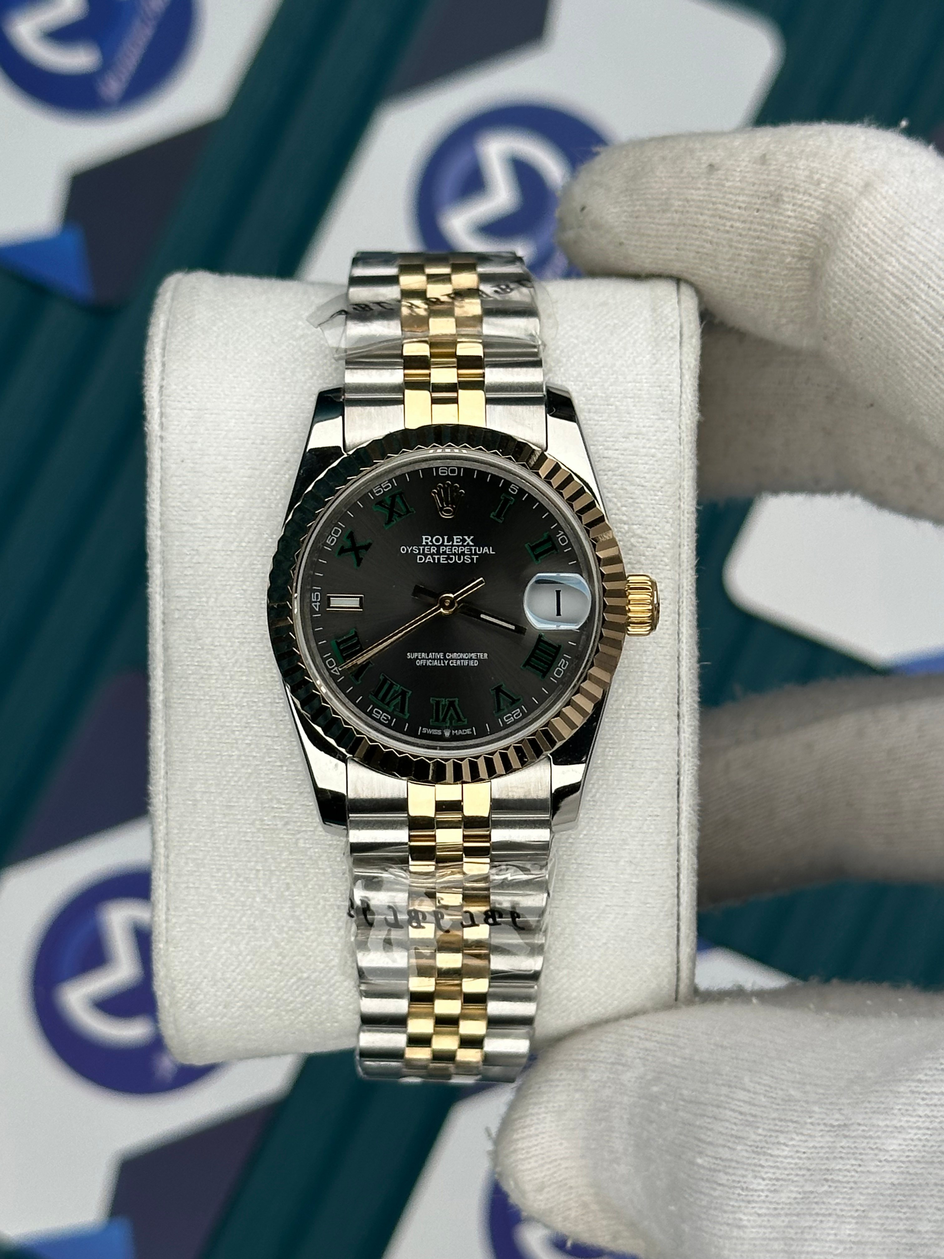ROLEX 31 ARDUVAZ GOLD-SILVER JUBILEE