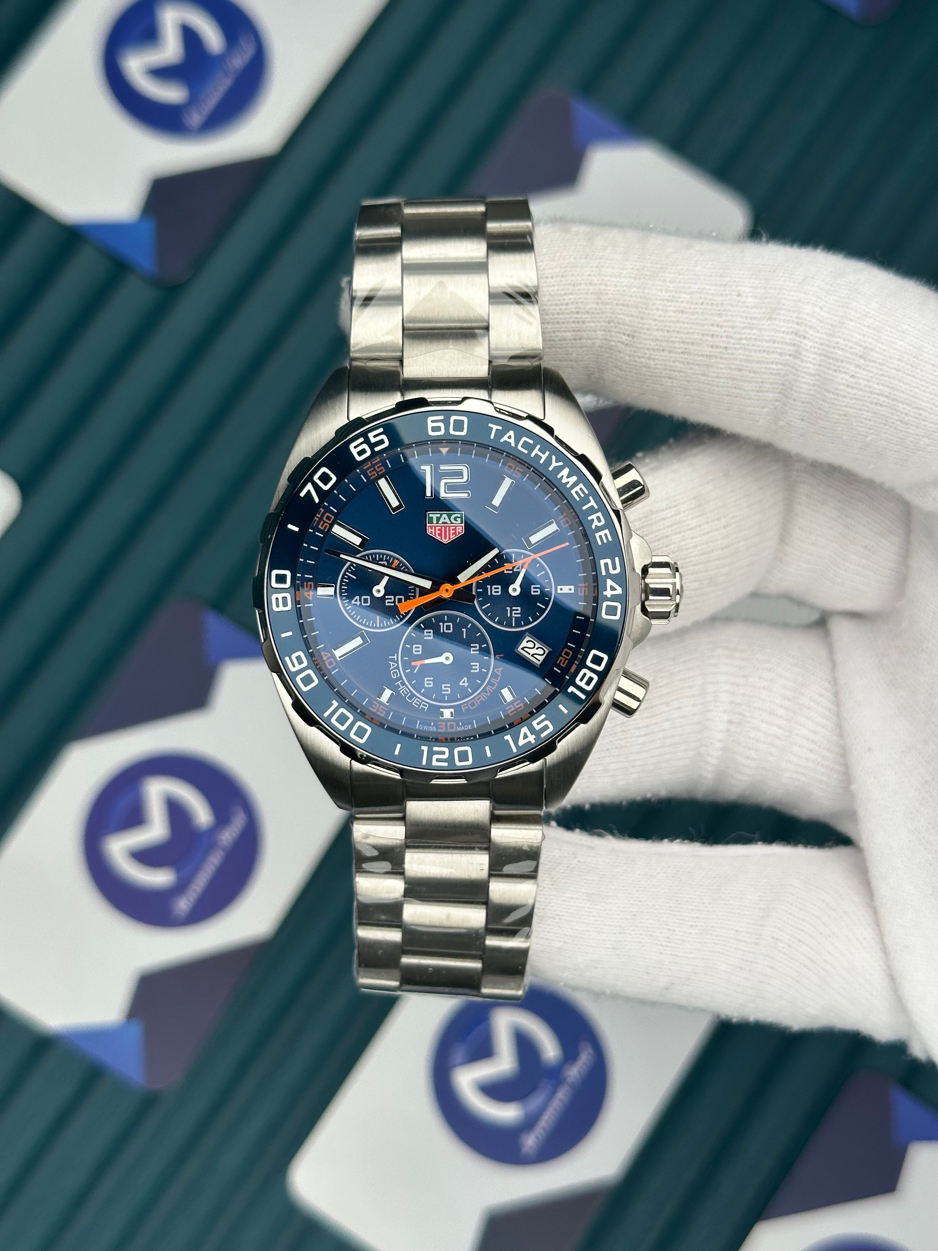 Tagheuer Formula 1 Tachymetre Fonksiyonlu Mavi Kadran