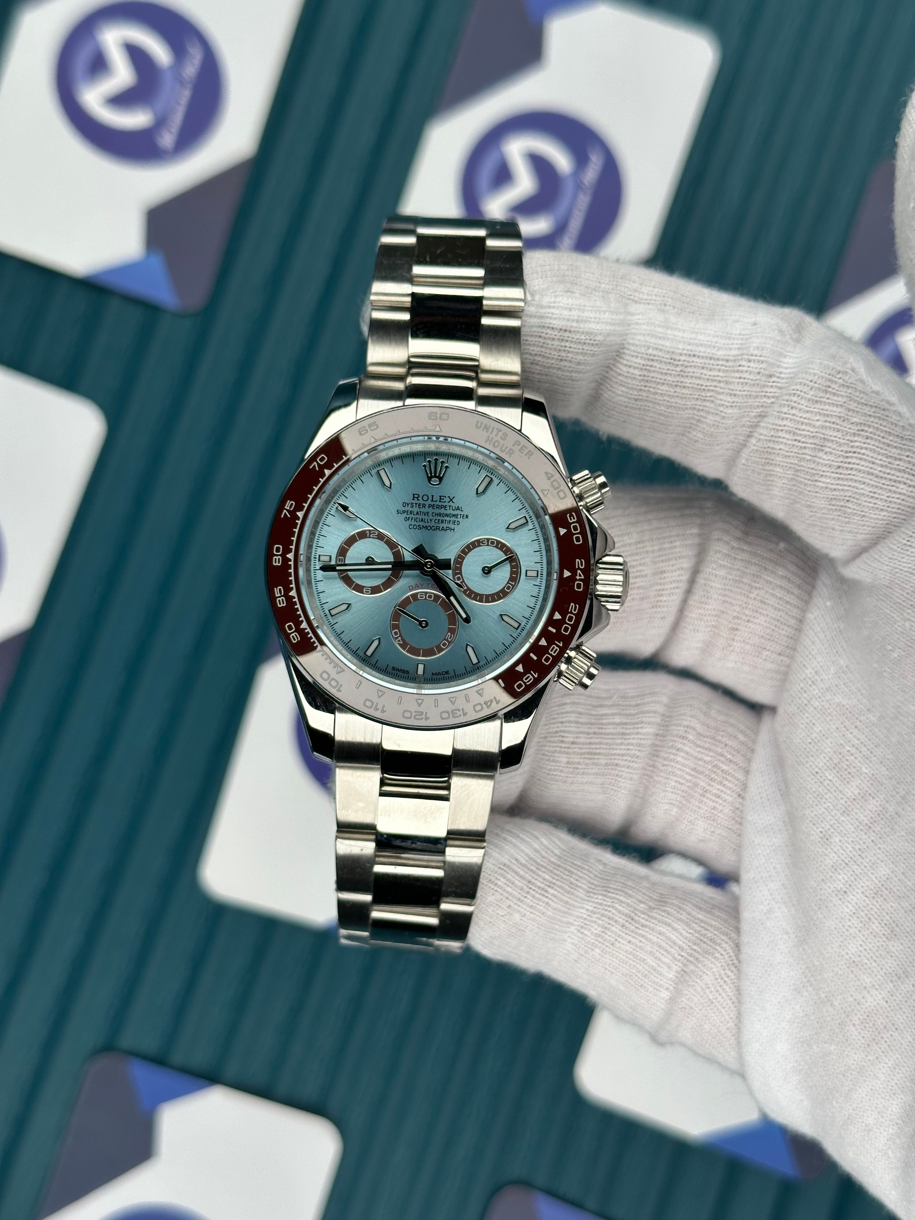 ROLEX DAYTONA ICE-BLUE SILVER OYSTER