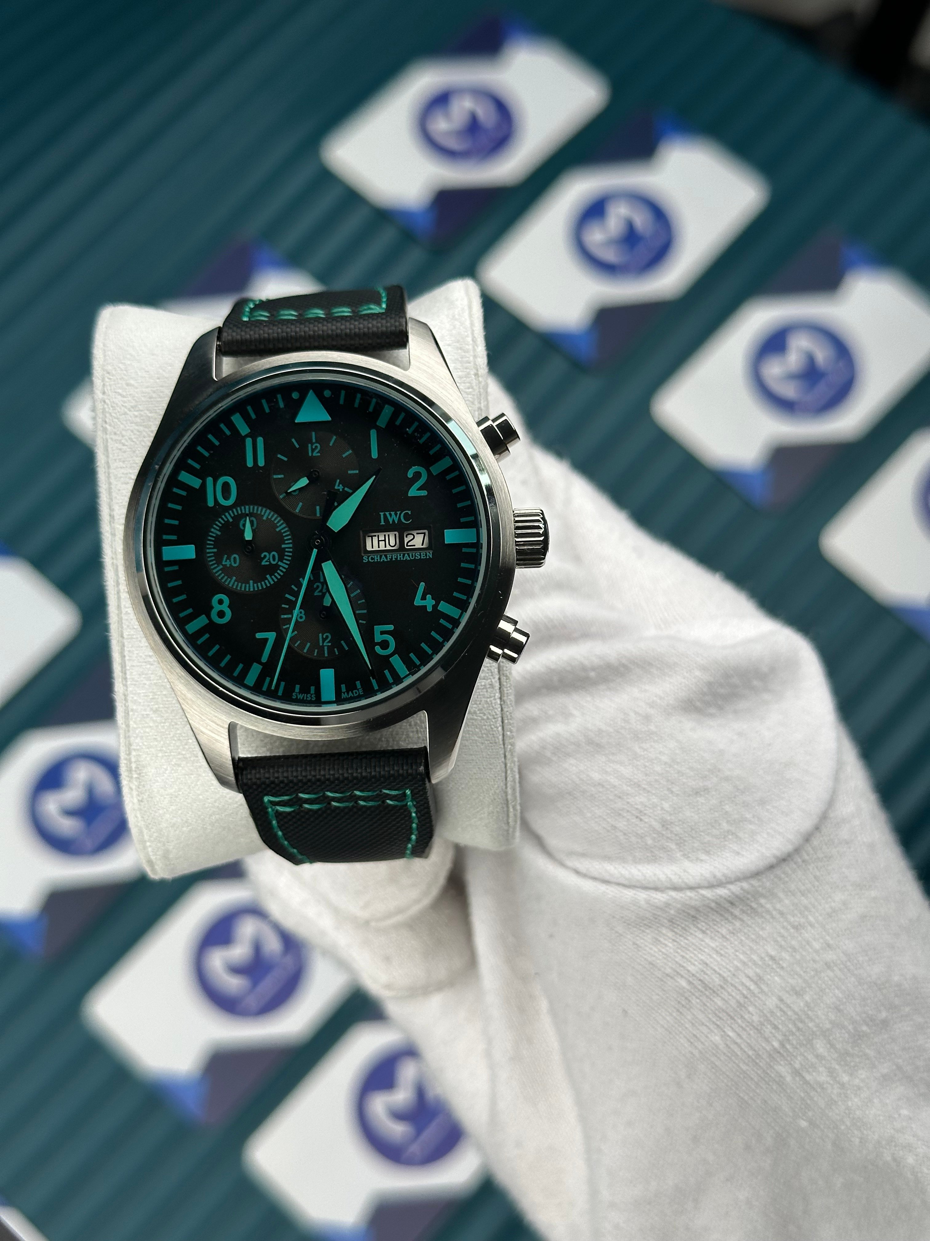 IWC BIG PILOT F1 TURQUOISE LINE