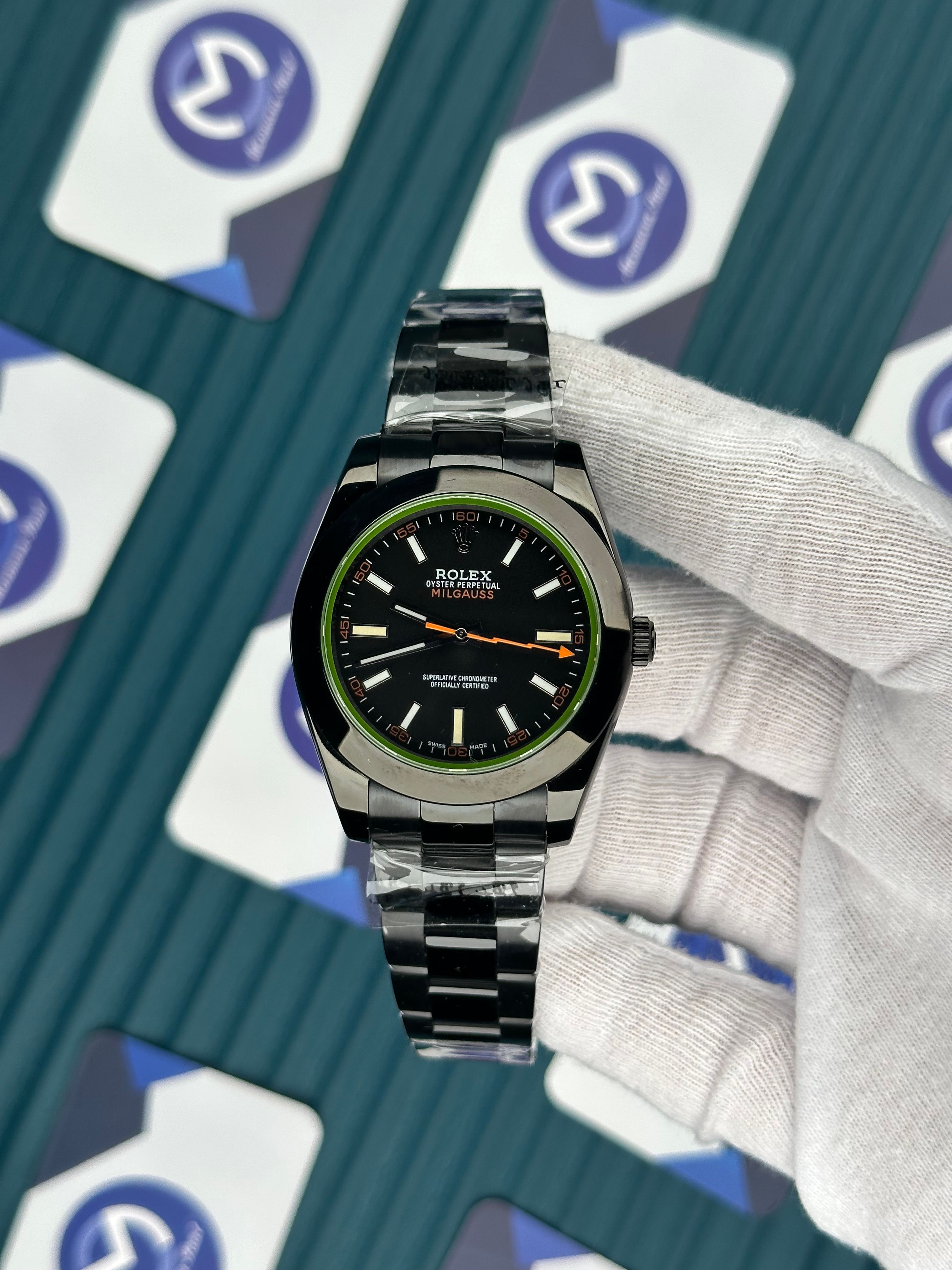 ROLEX MILGAUS BLACK