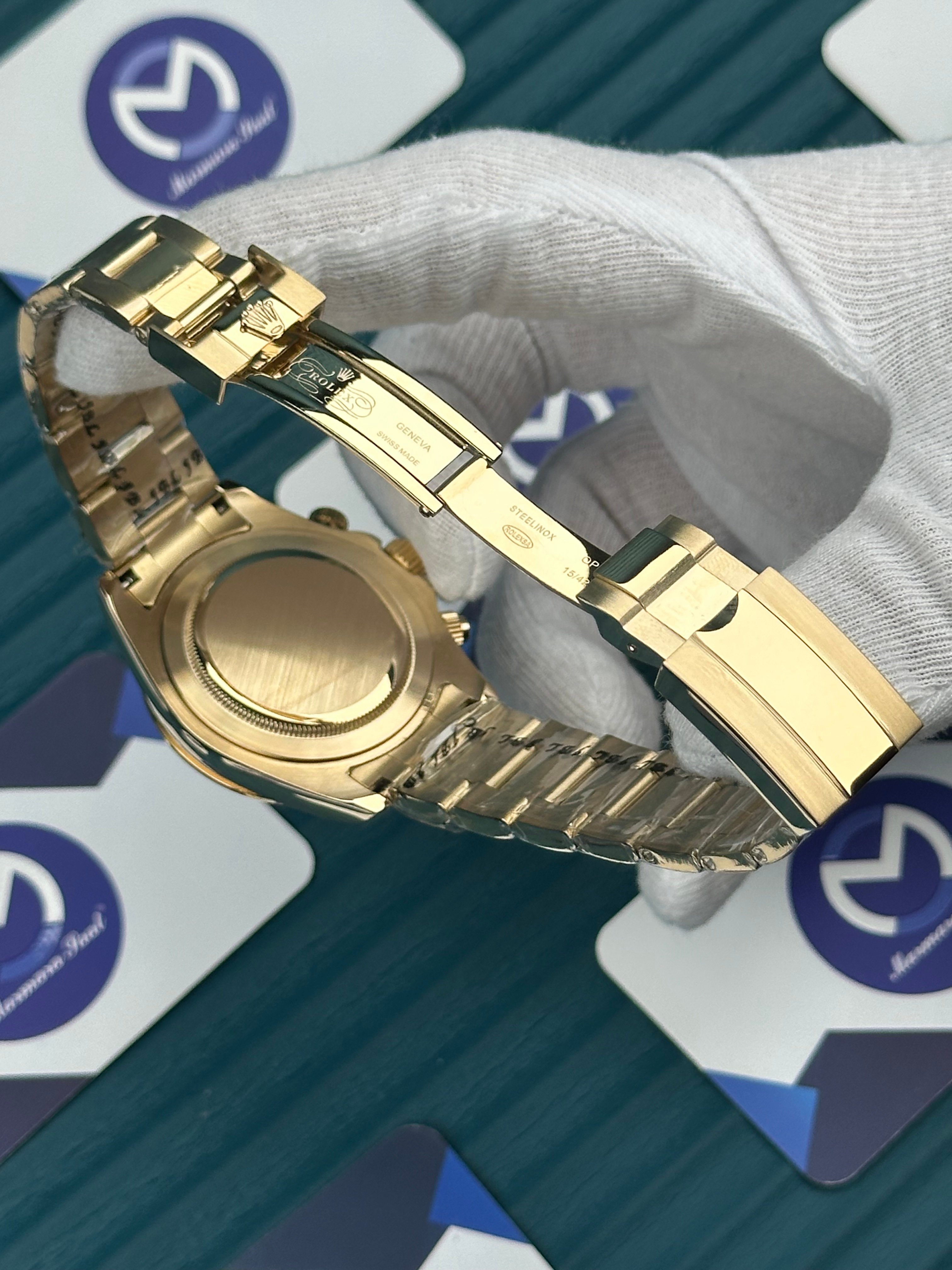 ROLEX DAYTONA GREEN DIAL GOLD OYSTER